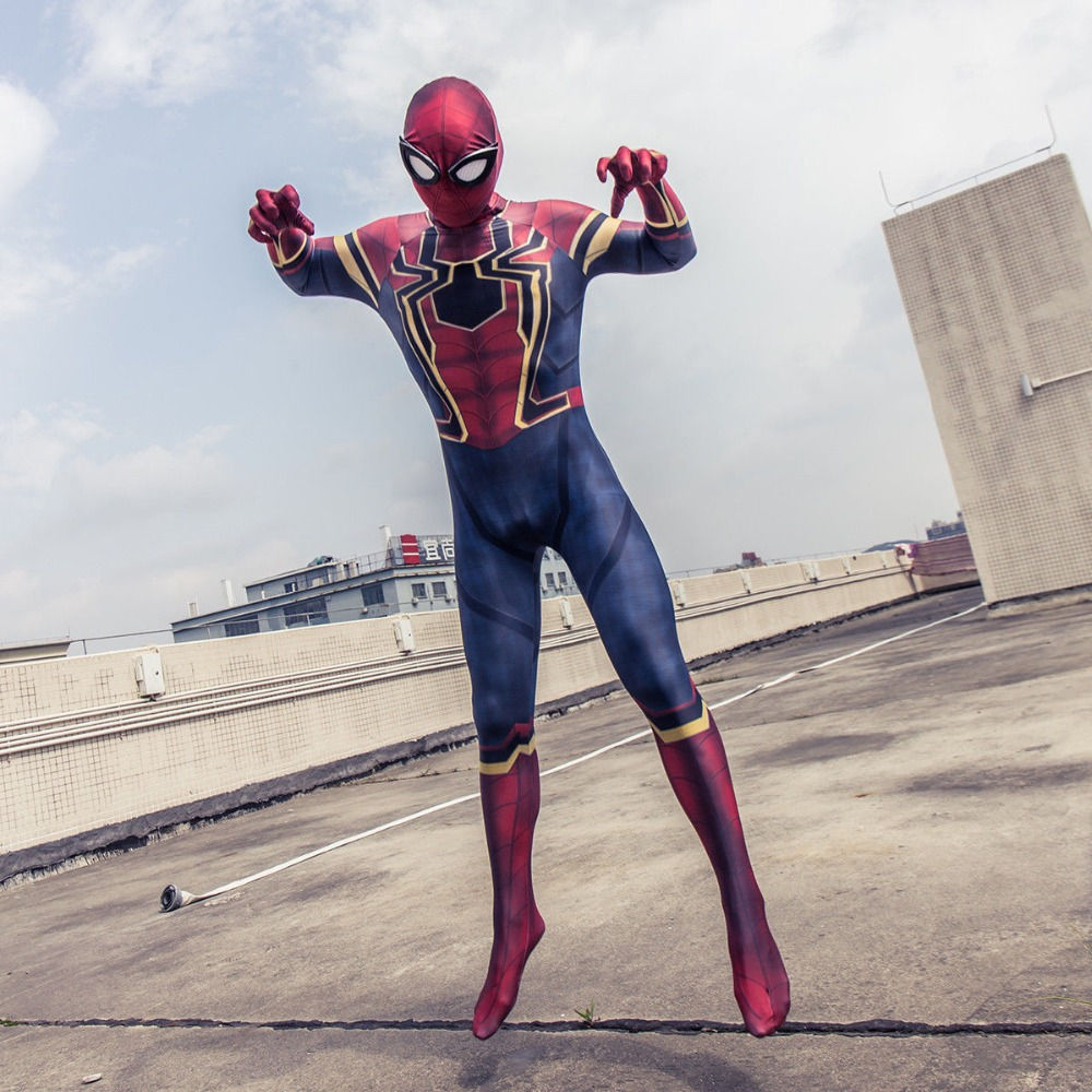 Wallpaper #33a76 Homecomings Iron Spider Suit Revealed Screen Rant