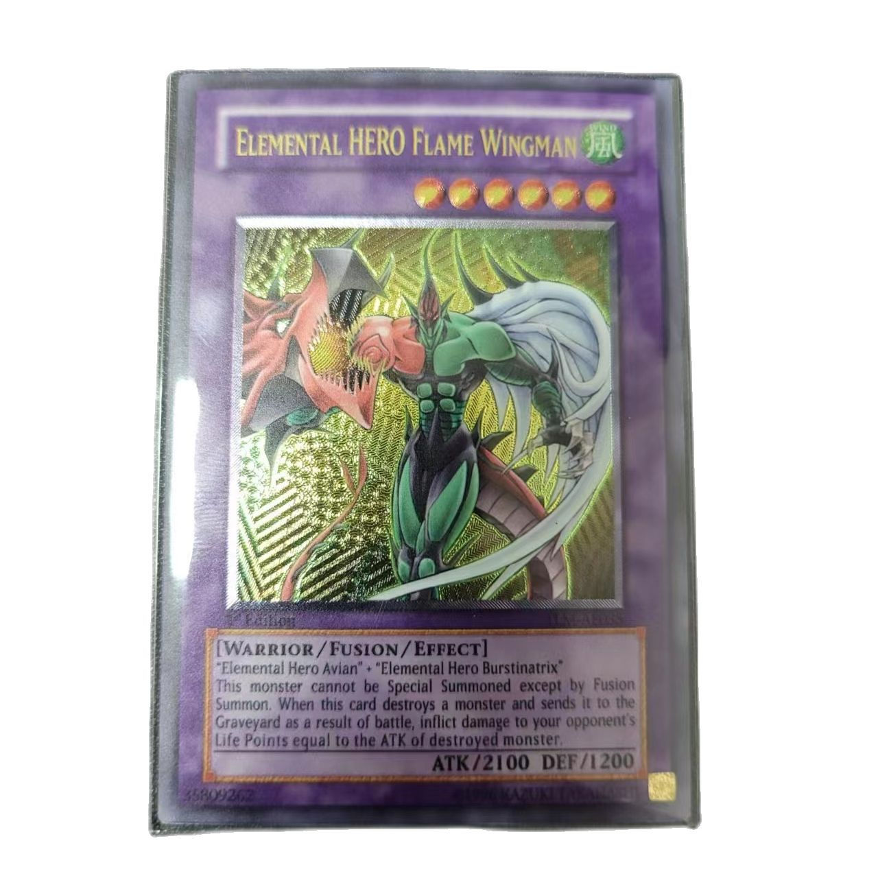 Wallpaper #tWd9EpMBSpphPi3-svuu280 Yu Gi Oh Ultimate Rare Tlm Ae035 Elemental Hero Flame Wingman Children