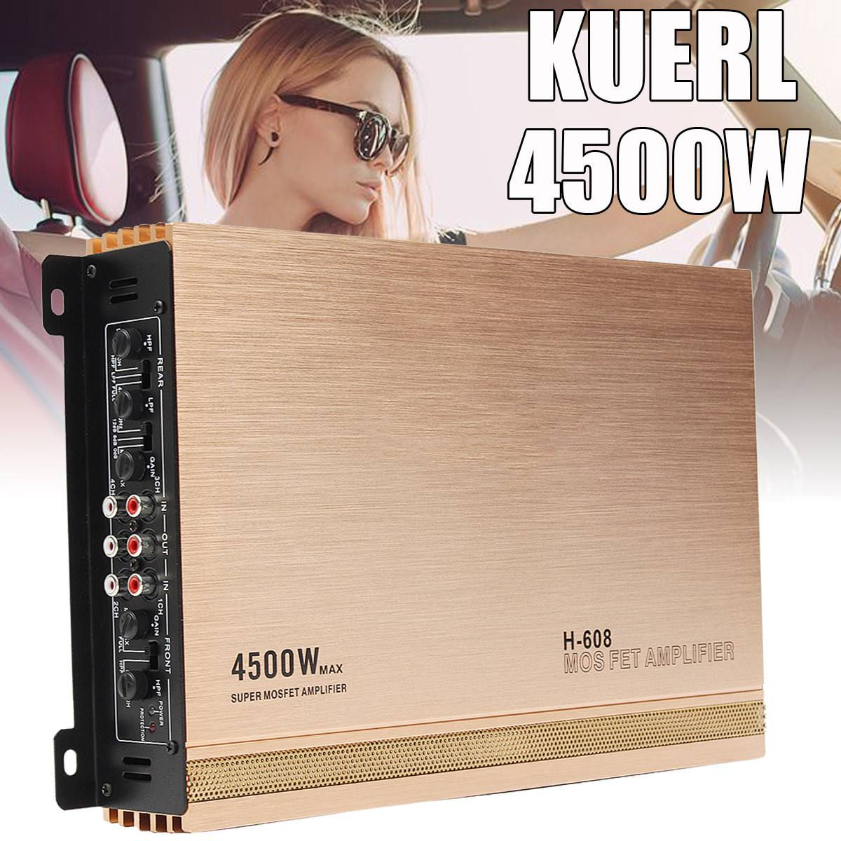 Wallpaper #Vmd4EJMBSpphPi3-_vMf95 4 Channel 4 4500w High Power Car Amplifier Stereo Surround Sound