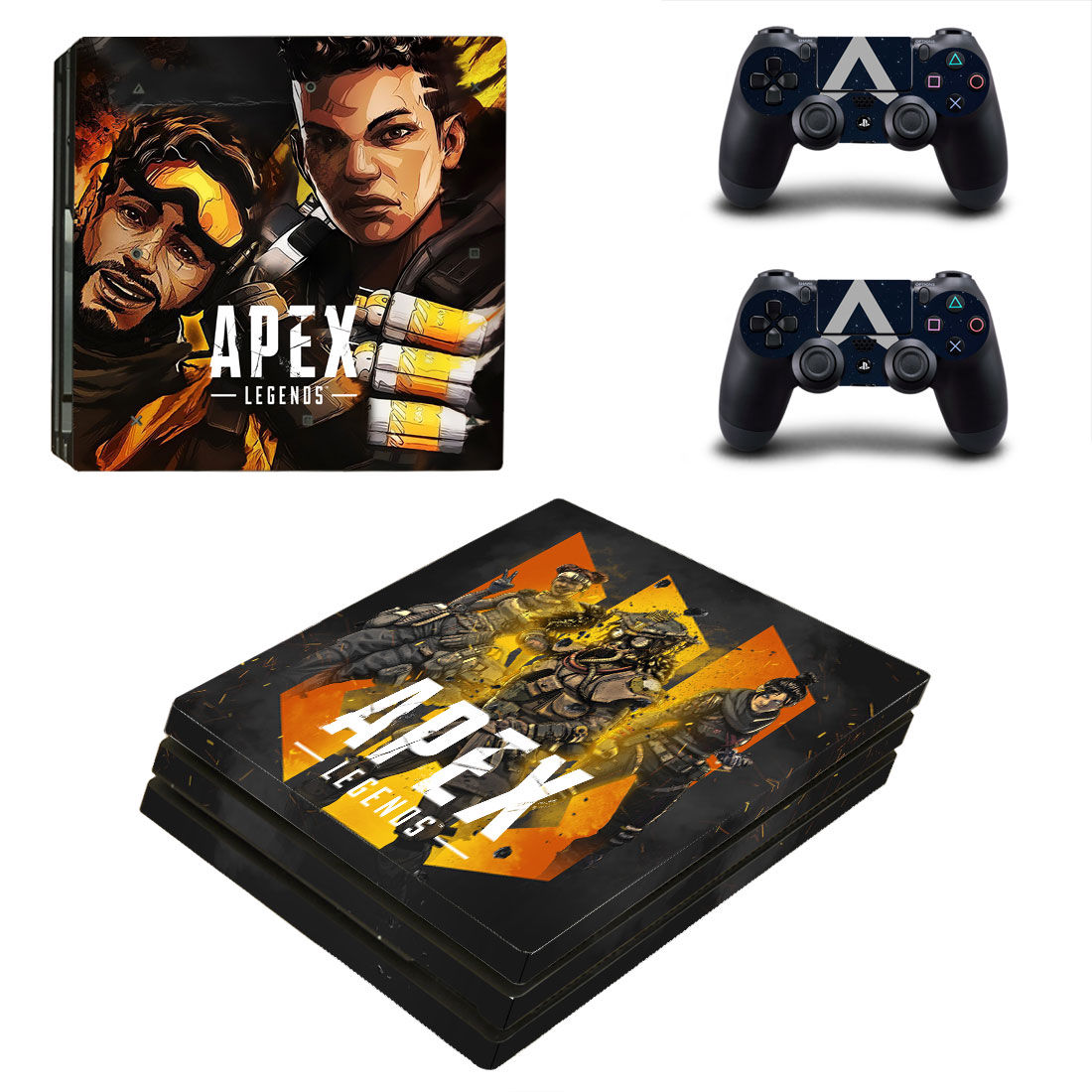 Wallpaper #iZ1QZJcBkAG5jTCHXbAz154 Apex Legends Style Skin Sticker for PS4 Pro Console and Controllers