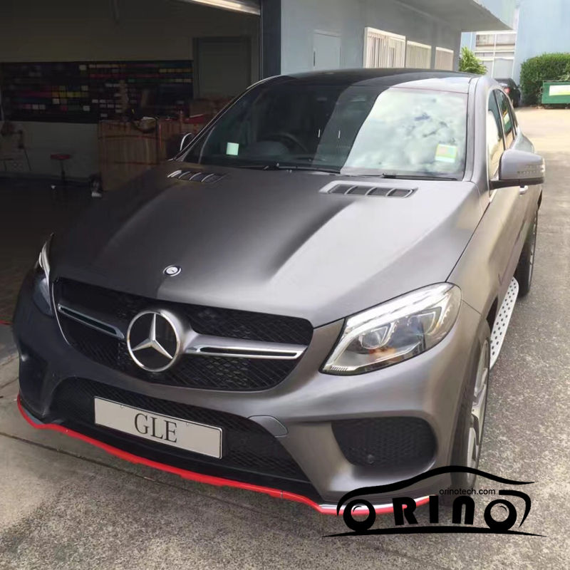 Wallpaper #n7hs3JIBJvJKYCmECPvI261 Premium Dark Satin Metallic Matte Grey Vinyl Wrap with Air Free Bubble