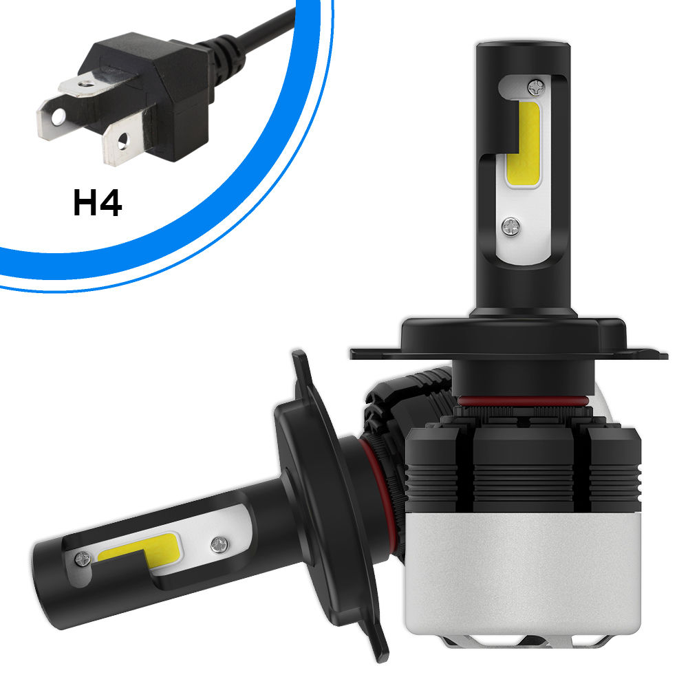 Wallpaper #_bkg35IBJvJKYCmE2wi450 Universal H4 LED Motorcycle Headlight Bulb 6000lm 36w Hilo Conversion