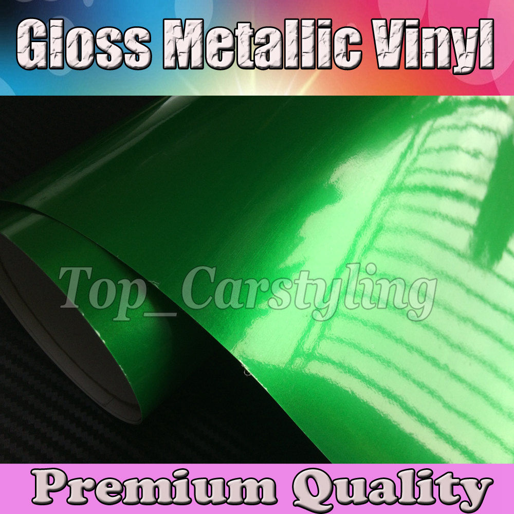 Wallpaper #n7hs3JIBJvJKYCmECPvI419 Green Gloss Metallic Car Wrap Styling with Candy Glossy with Air Free