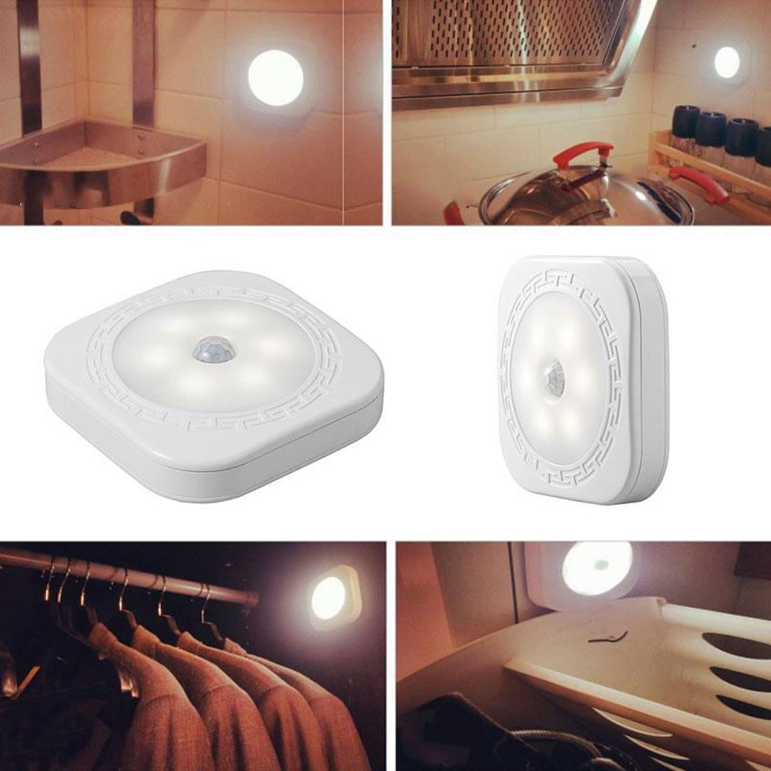Wallpaper #6dukYJcBzF5tfotJ0eQW95 LED Night Light with Magnet Smart Body Detector Infrared Pir Motion
