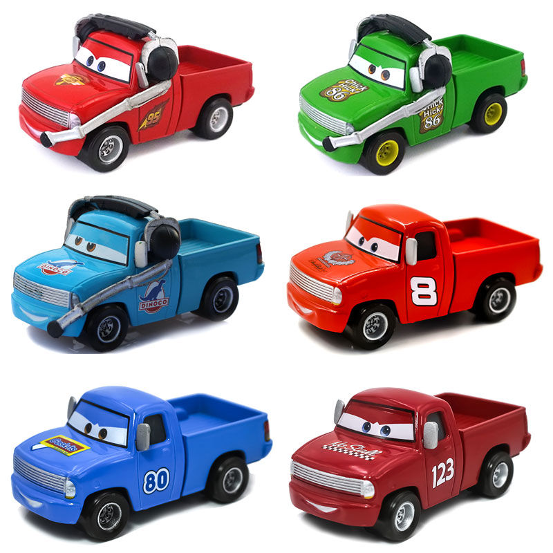 Wallpaper #Y7k13pIBJvJKYCmExwT6151 Disney Pixar Cars Command Mcqueen Chick Hicks the King Pickup Alloy Die