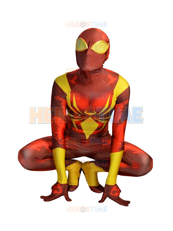 Wallpaper #Ibgg3JIBJvJKYCmEBPqR250 Custom Made Iron Spider Armor Costume Version2 Lycra Spandex 3digital