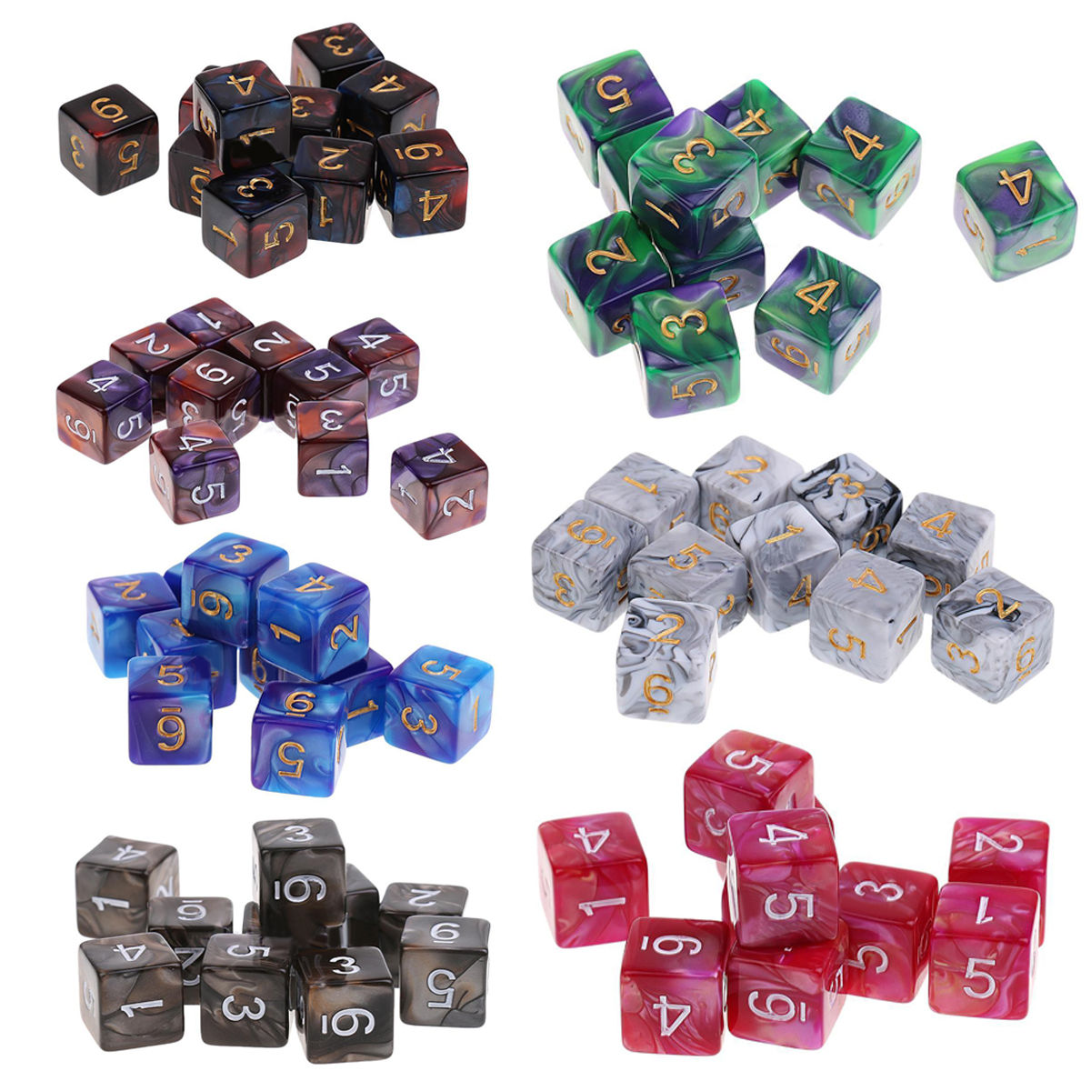 Wallpaper #g2zNKZMBMyCOpUSXDRRd259 Mayitr 10pcs Acrylic D6 Drink Digital Dice Set for Dungeons Dragons