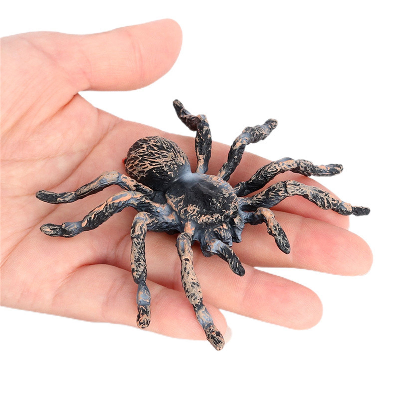 Wallpaper #H_SpOZMBKFX8bn3rSXeg211 Realistic Giant Spider Toys Artificial Spiders Halloween Decorations