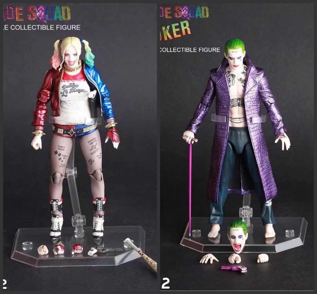 Wallpaper #3iytSZMB0E1QgA7wMvMJ4 Crazy Toys 112 Suicide Squad Harley Quinn Joker Bjd Action Figure