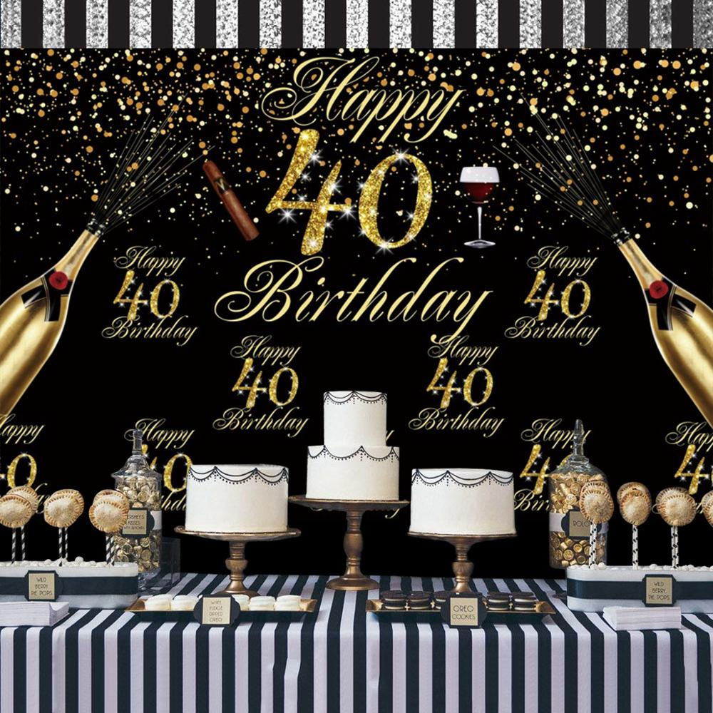 Wallpaper #7rgW25IBJvJKYCmEsPSX89 Patimate 40 Year Birthday Balloon Happy Birthday Party Decoration 40