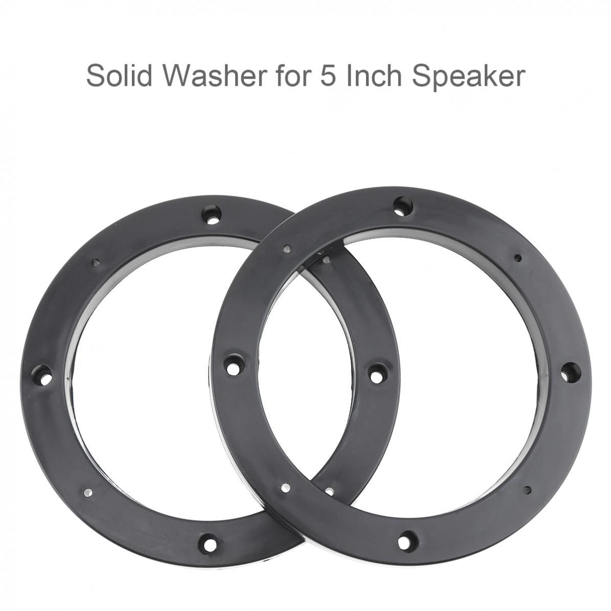 Wallpaper #0GjUI5MBSpphPi3-fza6482 2 Pcs Universal 5 Inch Car Speaker Gasket Waterproof Quakeproof Plastic