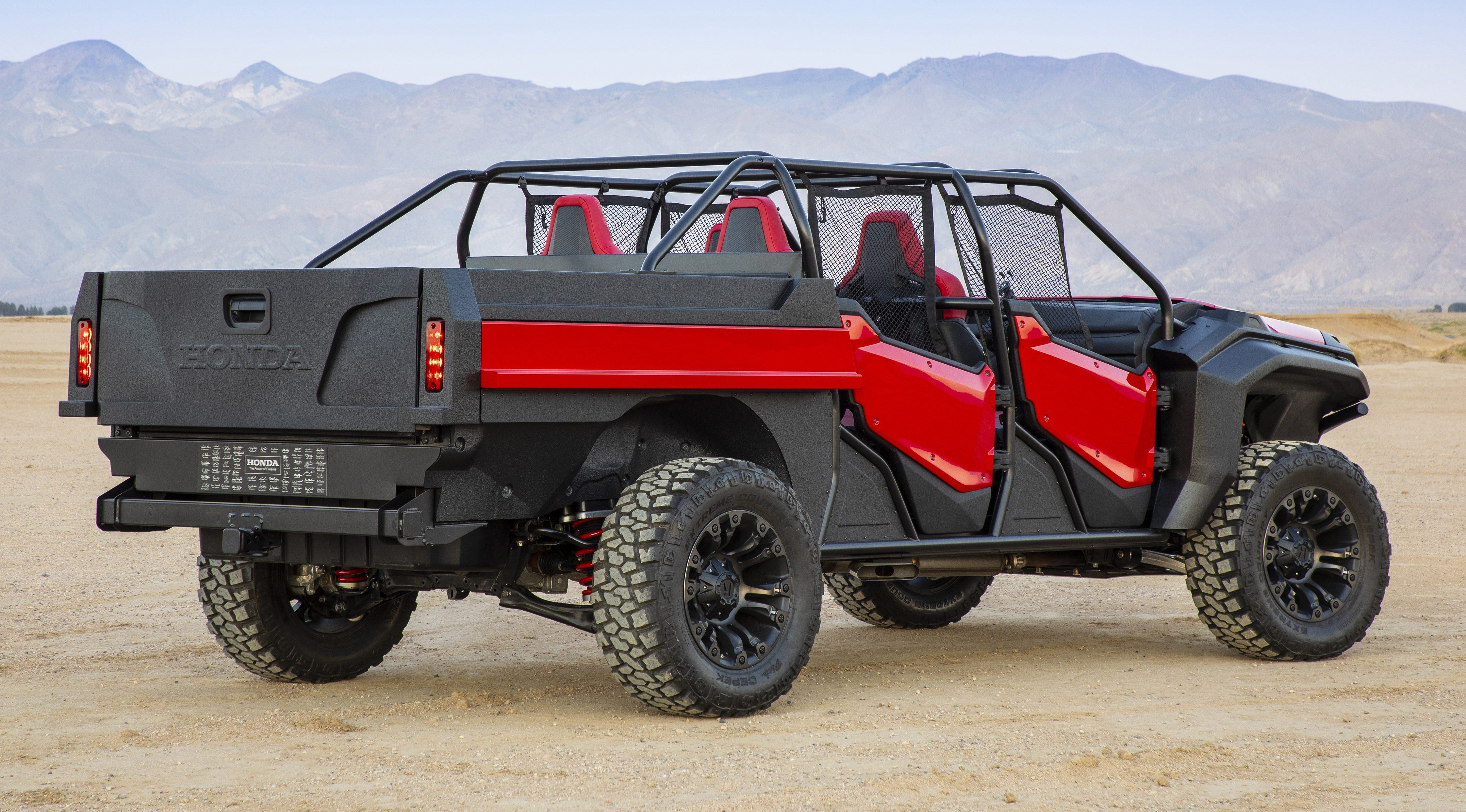 Wallpaper #PWeq7pIBSpphPi3-8V6p111 Hondas Sema Concept the Offspring of the Ridgeline and an Atv