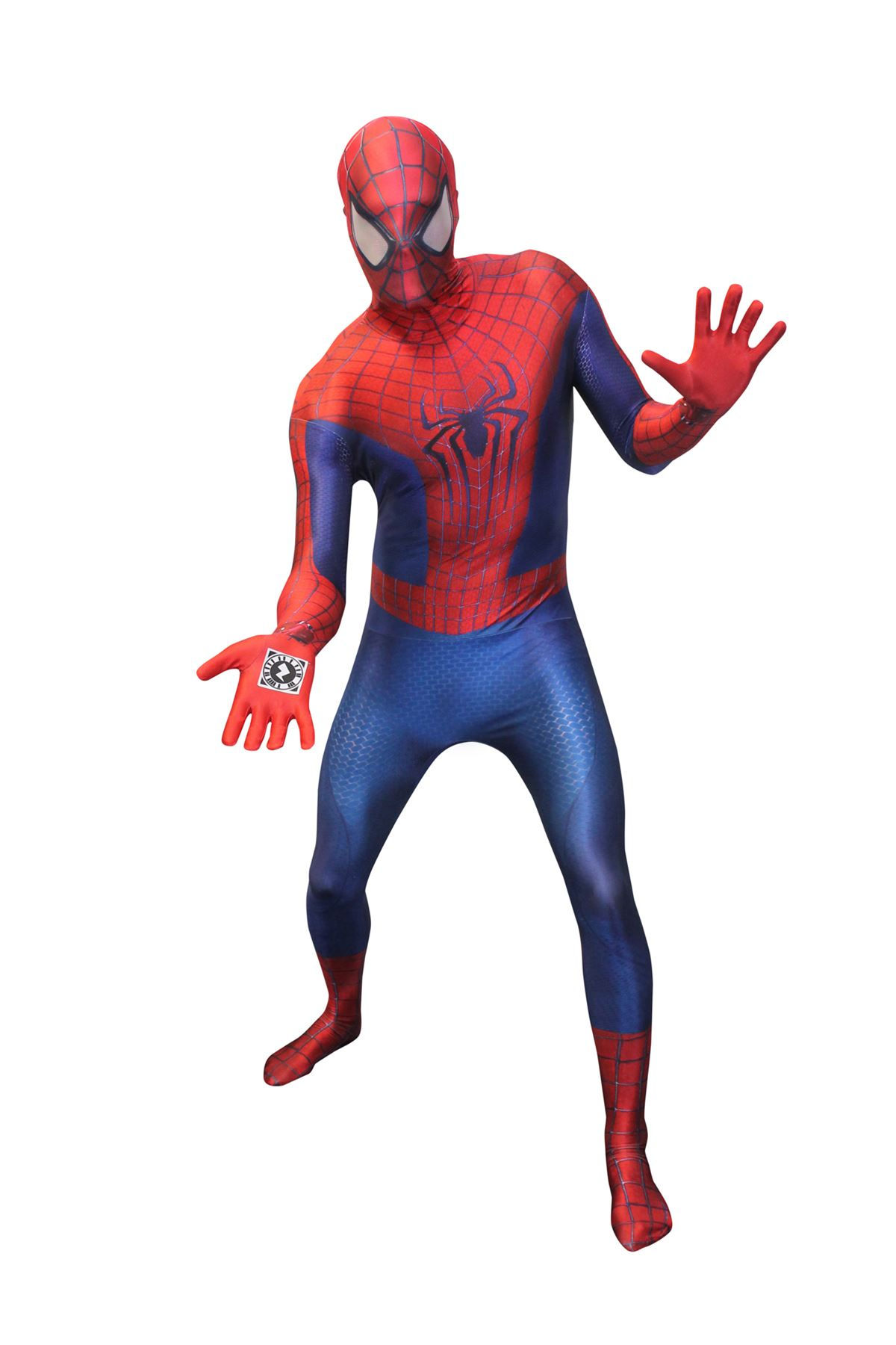 Wallpaper #rBl9Io8BtGB6xQ78_oJo31 Mens Amazing Spiderman 2 Morphsuit Halloween Fancy Dress Costume Marvel