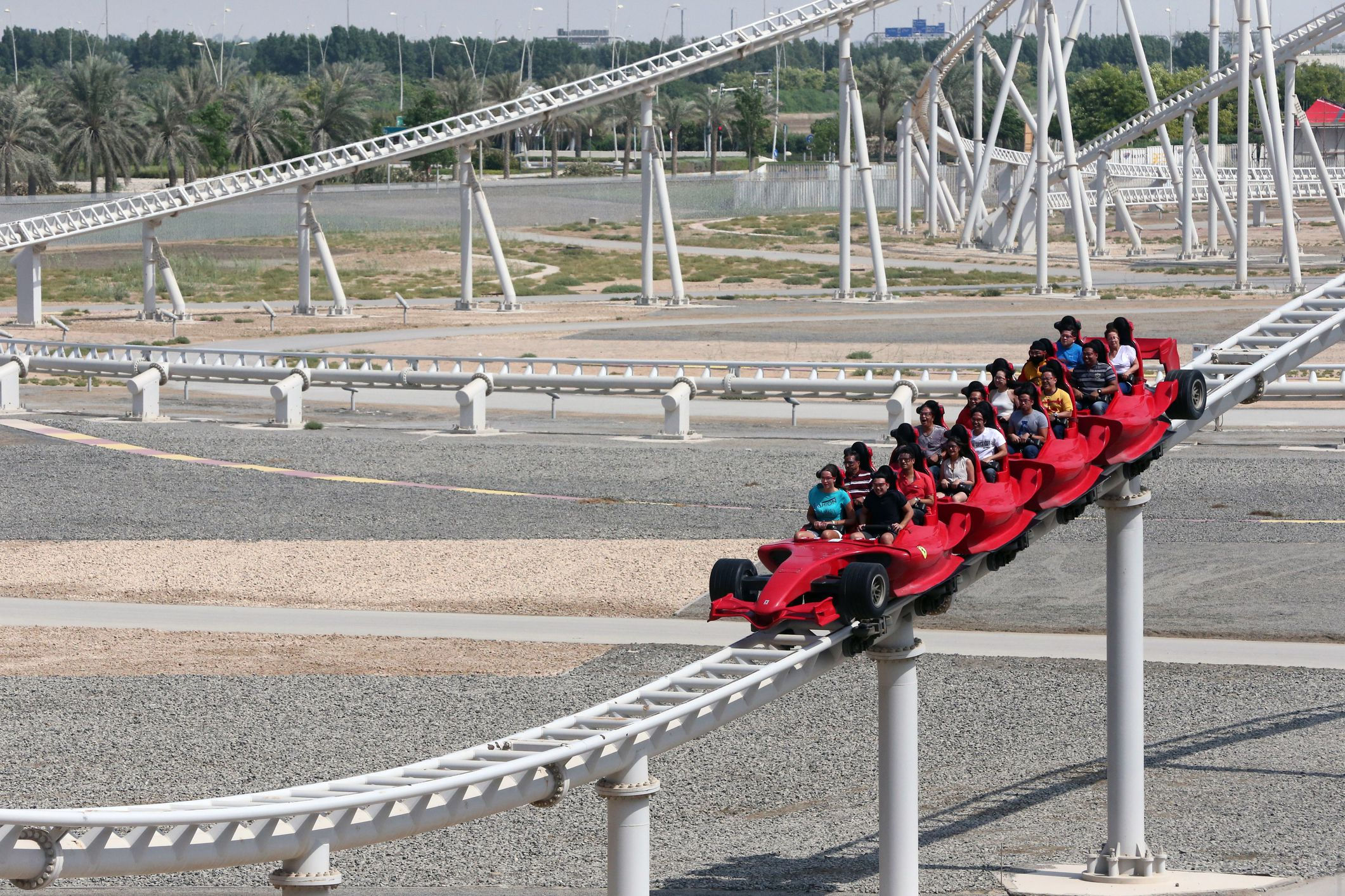 Wallpaper #533Y844Bnwiau_P63Q1x27 Ferrari Coaster Dubai Riding the World S Fastest Roller Coaster at