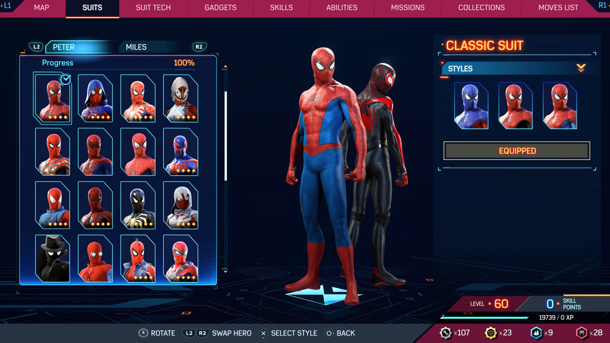 Wallpaper #fou7dZcBcm9NJah-03cs18 Spider Man 2 Suits List How to Unlock All Suits Vgc