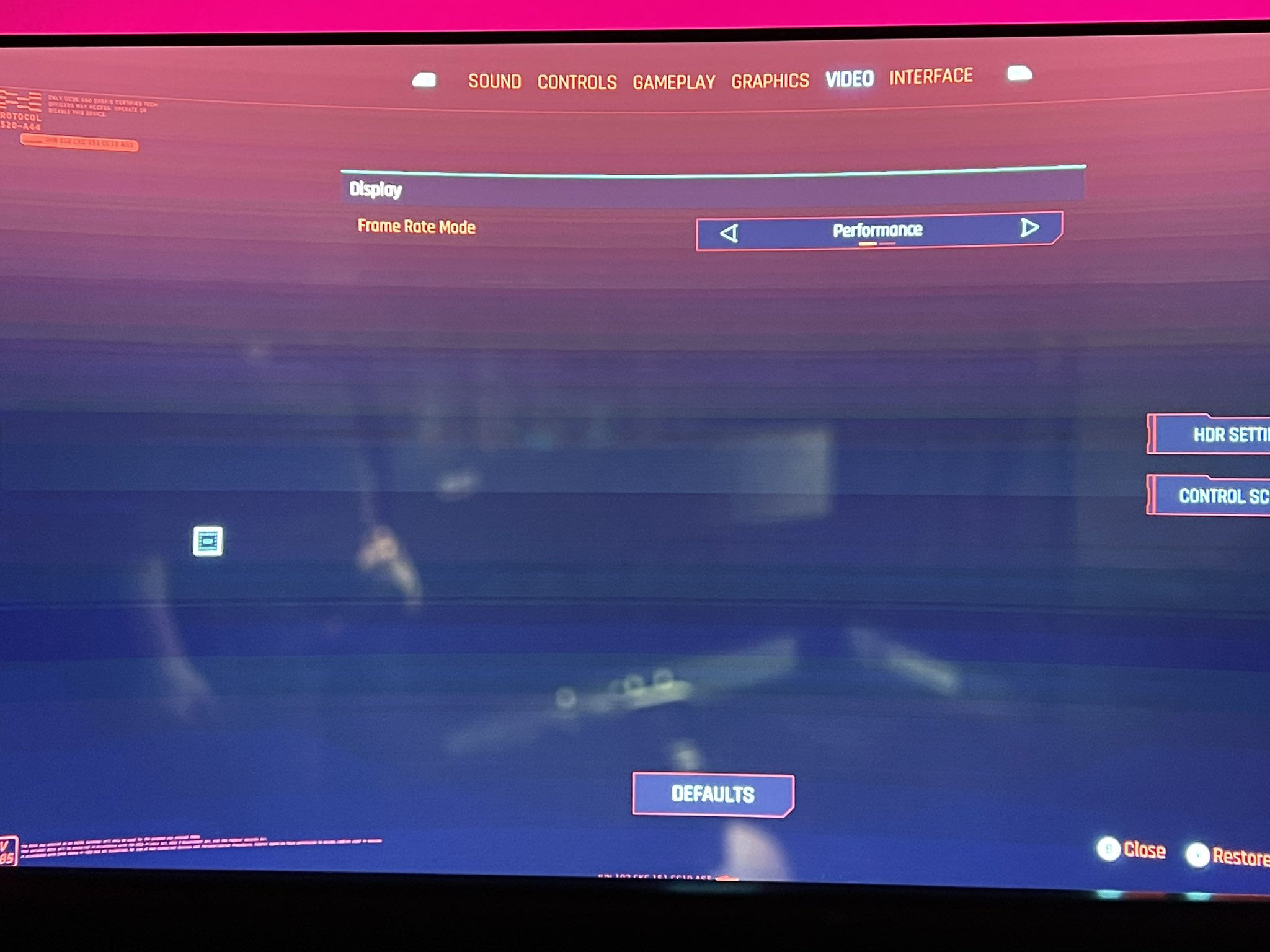 Wallpaper #hRpcUZMB1yWOL4qg0YG6295 Cyberpunk 2077 Seemingly Has Performance Modes on Xbox Series X but