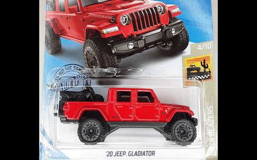 Wallpaper #EECIMZMBJhL2WPba78c977 Hotwheels 20 Jeep Gladiator Red 410 Baja Blazers 79250