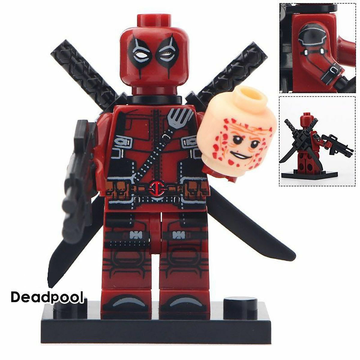 Wallpaper #HWfz8pIBSpphPi3-MnOE44 Deadpool Origins Marvel Universe Dyi Realistic Minifigures Gift for Kids