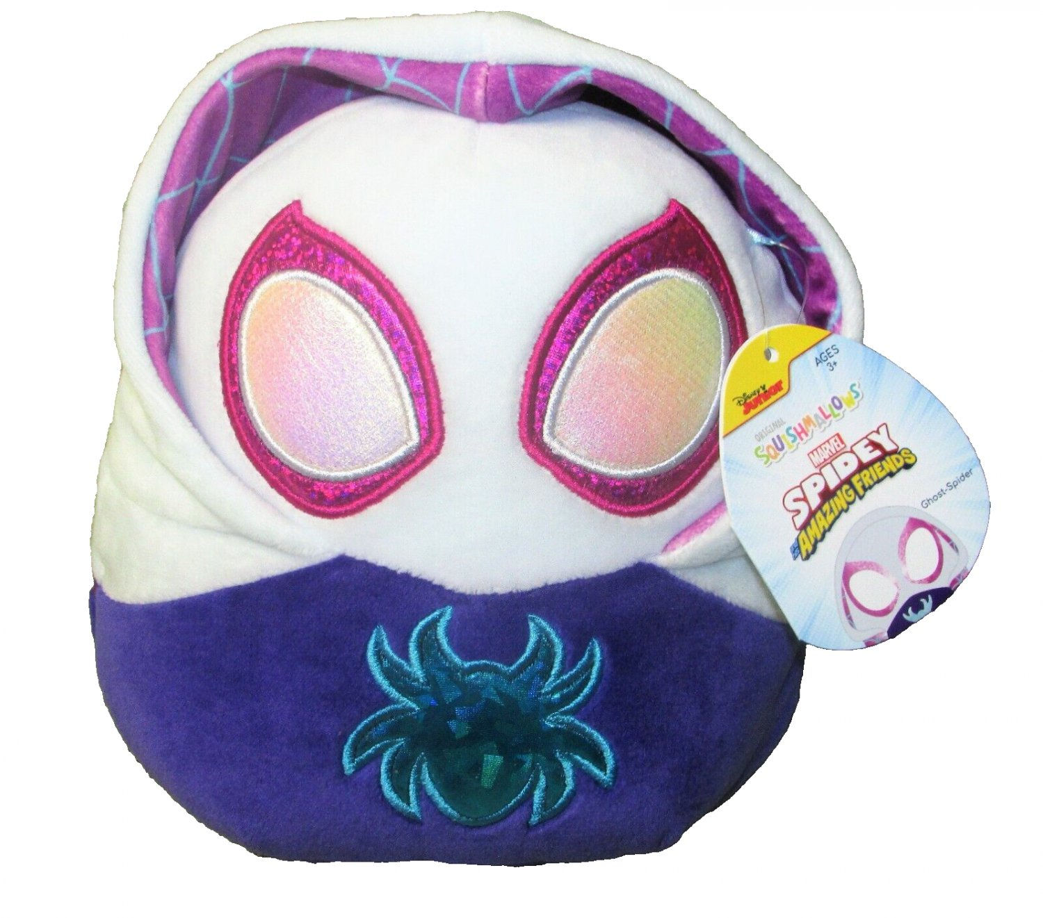 Wallpaper #3PQROpMBKFX8bn3rnHfv4 Squishmallows Marvel Ghost Spider Plush Spidey 8 with Hang Tag Stuffed