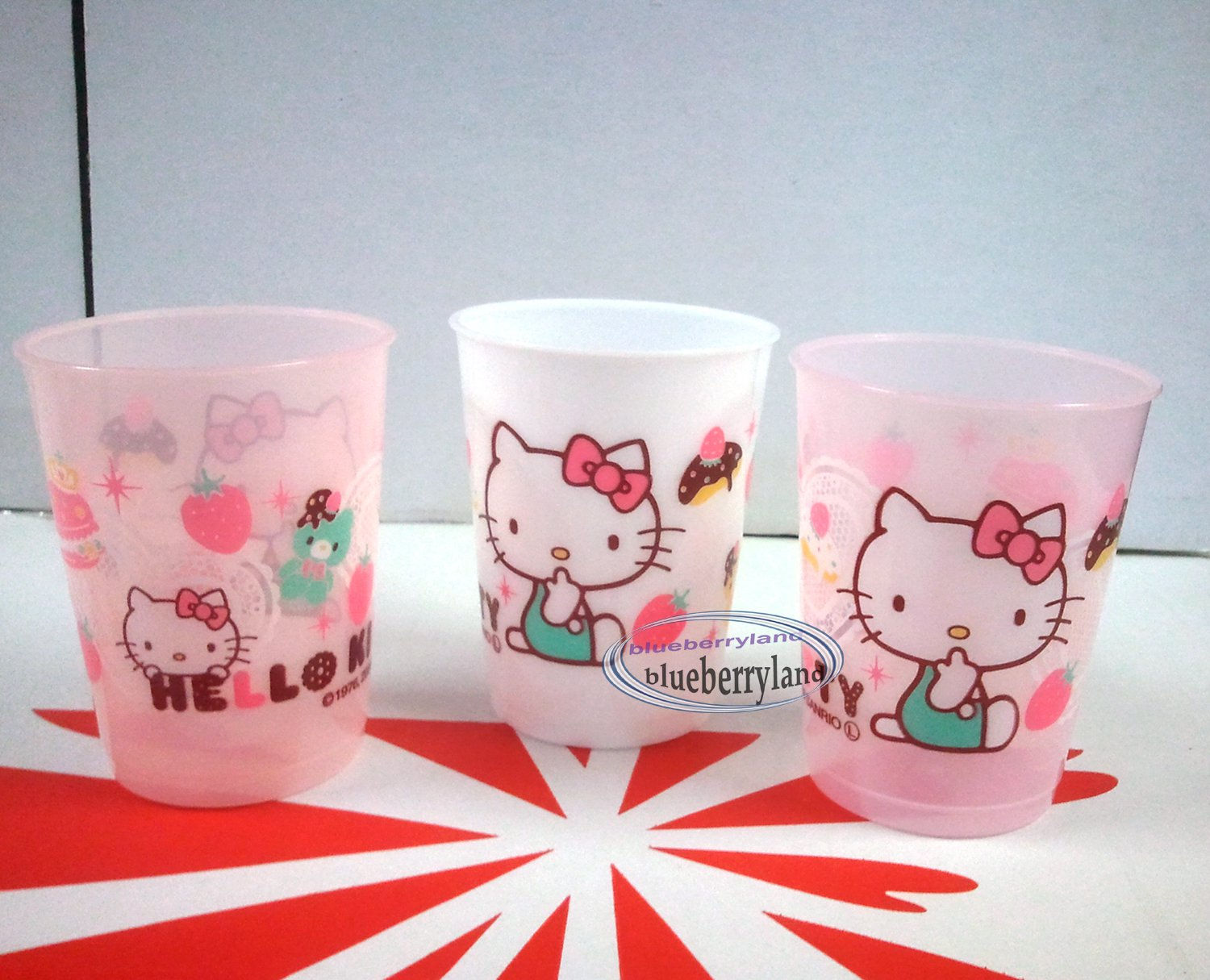 Wallpaper #olgrNJMBzN9vxX34kTtJ370 3 Pcs Sanrio Hello Kitty Plastic Cups Drinking Mug Cup Kids Parties