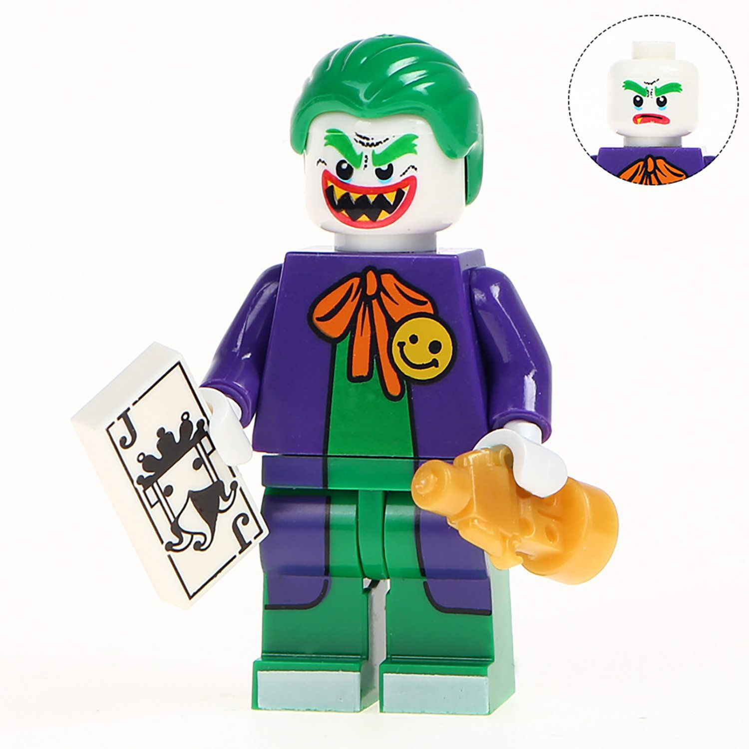 Wallpaper #-BnPLI8BtGB6xQ78J5DB12 Minifigure Joker with Statuette of Oscar DC Comics Super Heroes