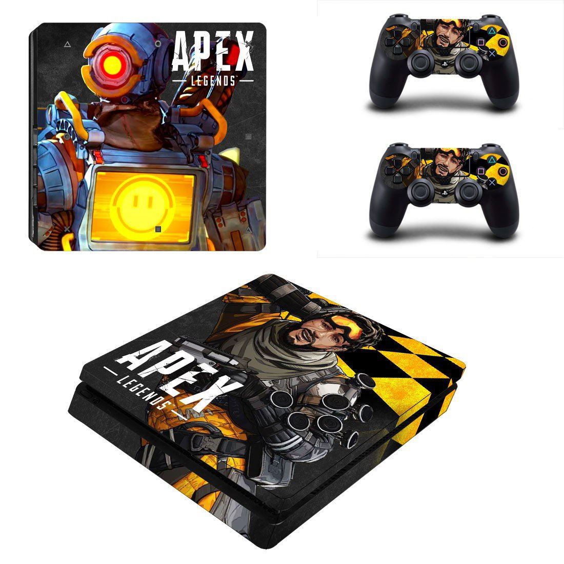 Wallpaper #z52DZJcBkAG5jTCHW7Au41 Apex Legends Decal Skin Sticker for PS4 Slim Console and Controllers