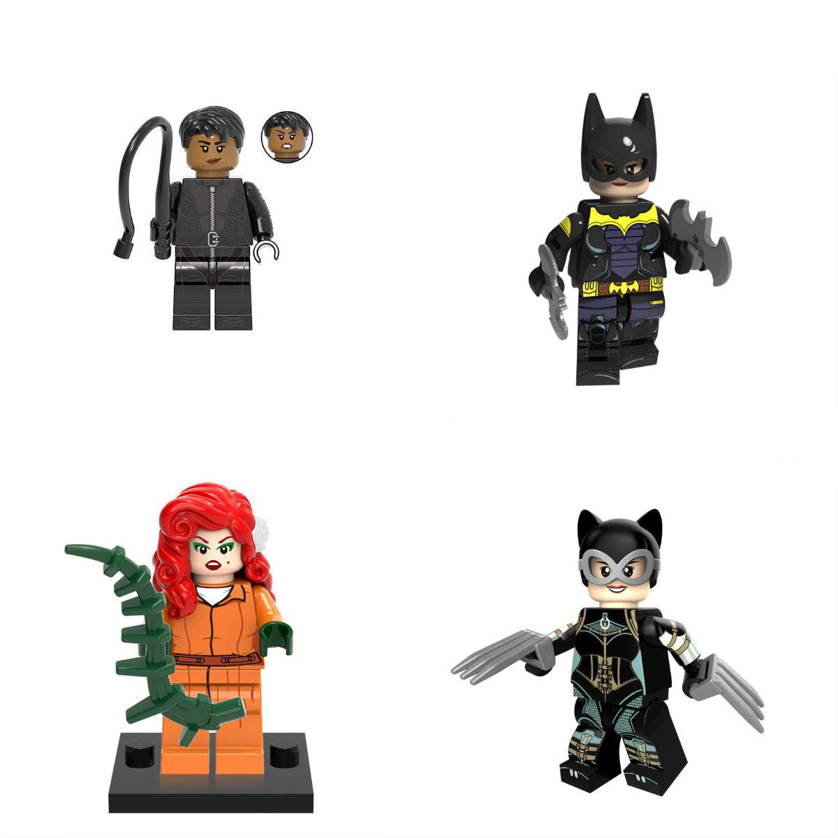 Wallpaper #GhncLI8BtGB6xQ78IpHh56 Batwoman Catwoman Poison Ivy Minifigures Lego Compatible Super Heroes Sets