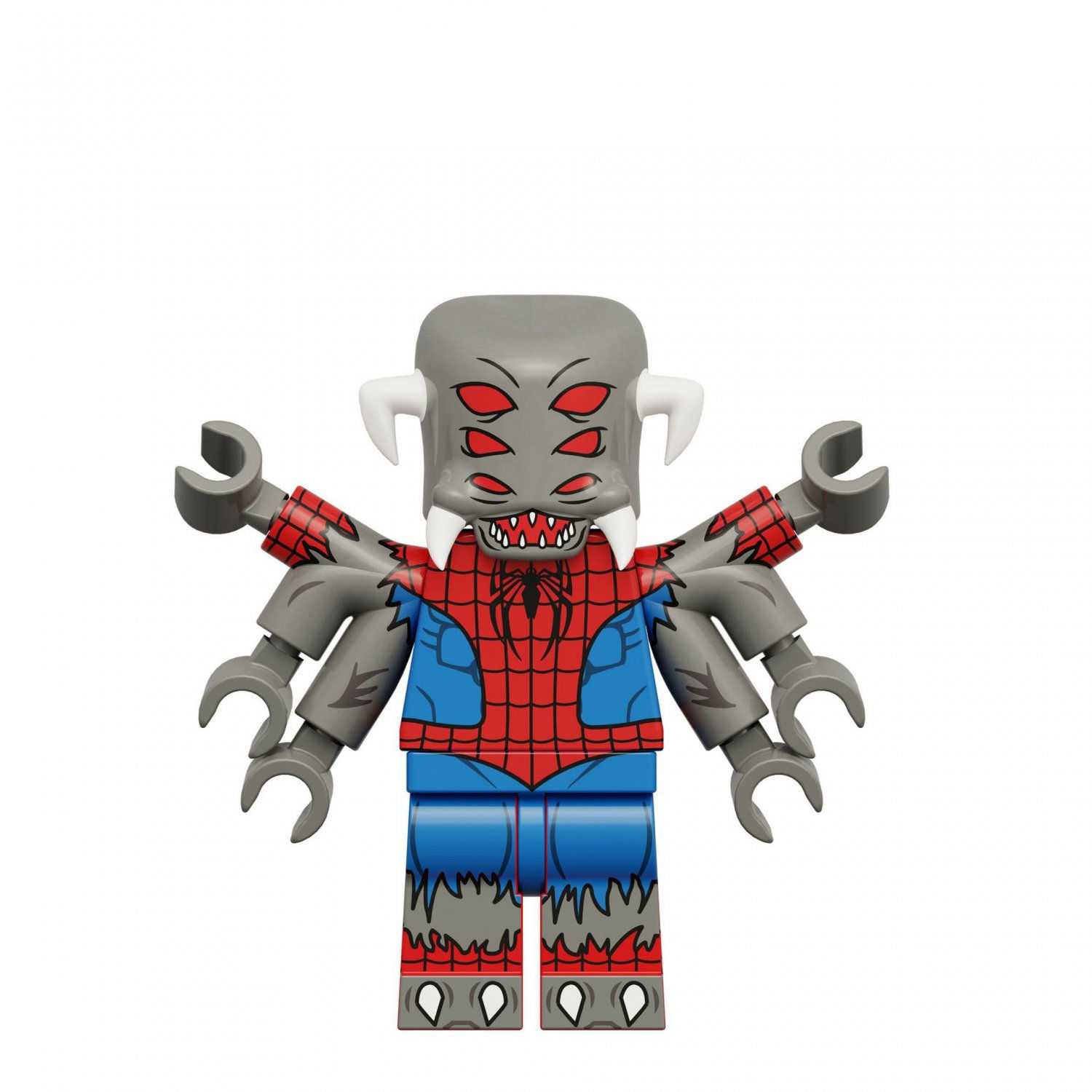 Wallpaper #Kof8MZMBPAdmKxa2IGPZ354 Mutant Spider Man Minifigures Compatible Lego Spider Man Across the