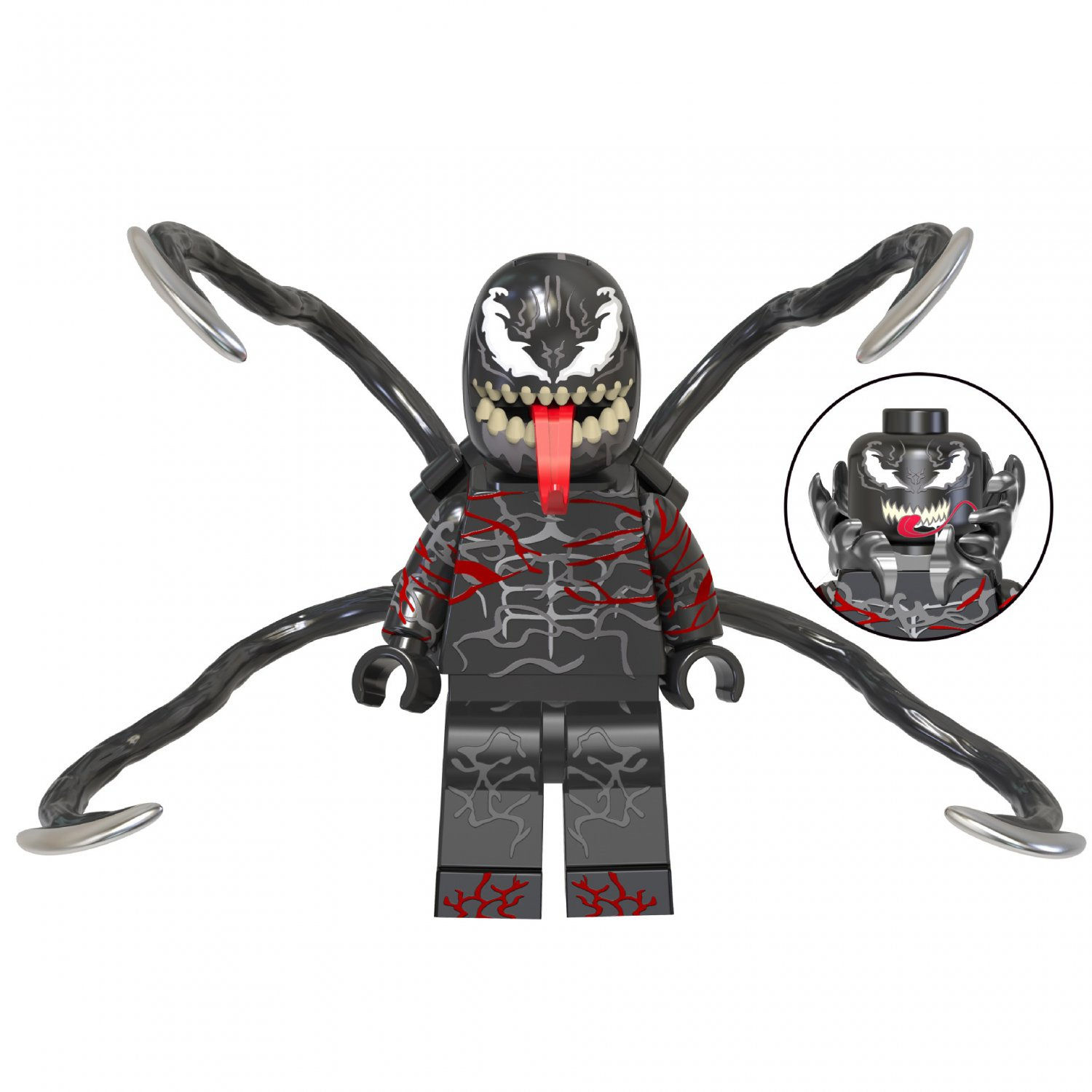 Wallpaper #omimIpMBSpphPi3-GjMQ27 New Riot Minifigures Compatible Lego Venom Minifigure