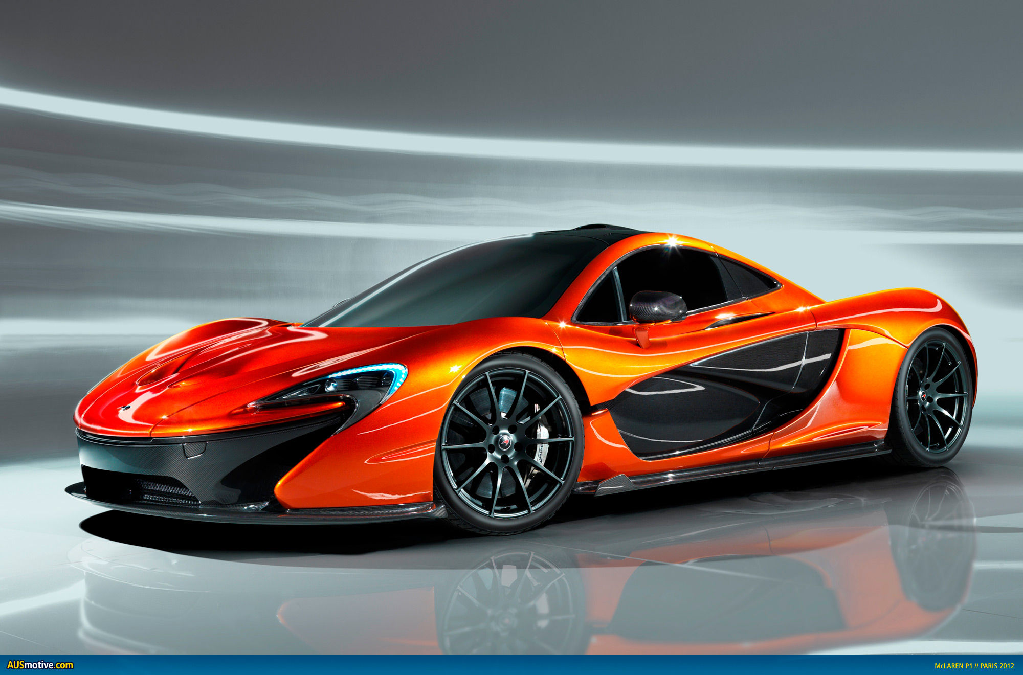 Wallpaper #bWhyIZMBSpphPi3-IzBD89 Paris 2012 Mclaren P1 Ausmotivecom
