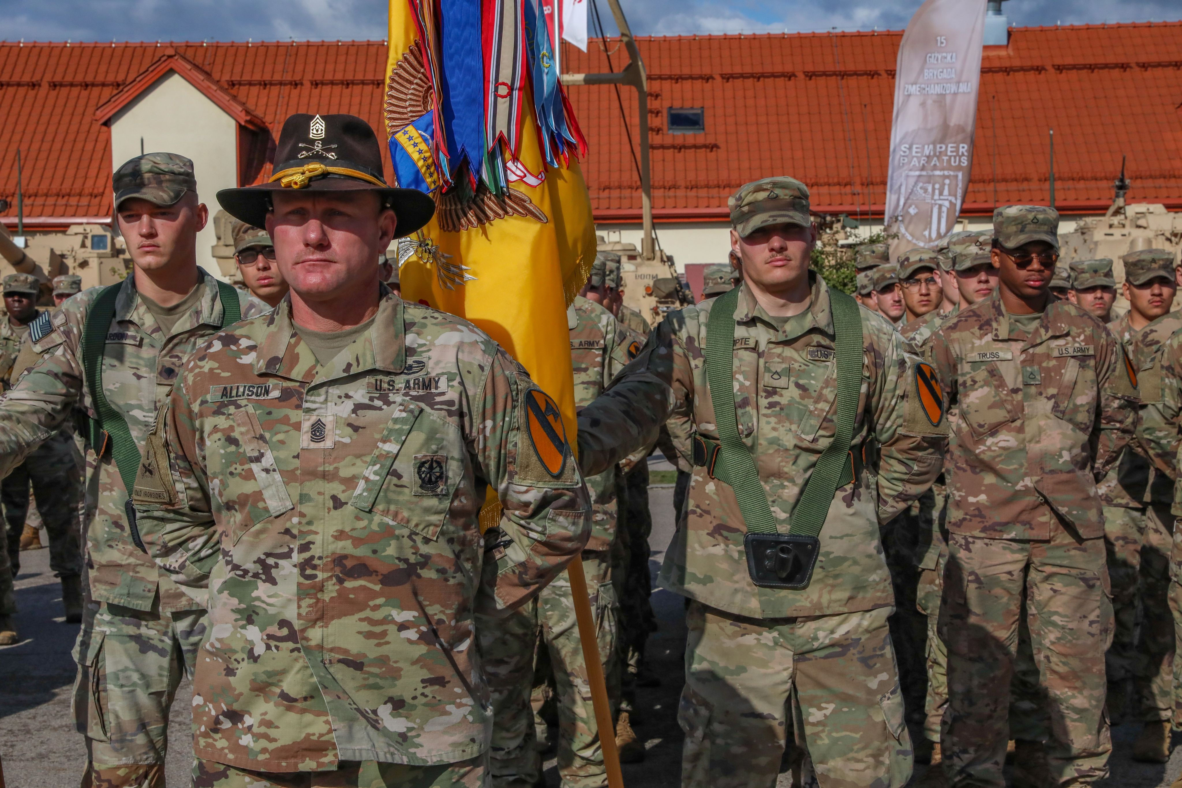 Wallpaper #BGdx55IBSpphPi3-jjic188 1 185th Infantry Regiment Transfers Authority of Battlegroup Poland