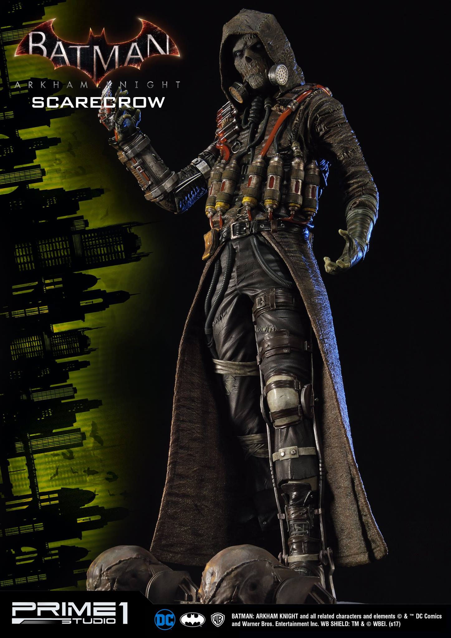 Wallpaper #nhkvLI8BtGB6xQ78uI8543 Scarecrow from Batman Arkham Knight Statue by Prime 1 Studio