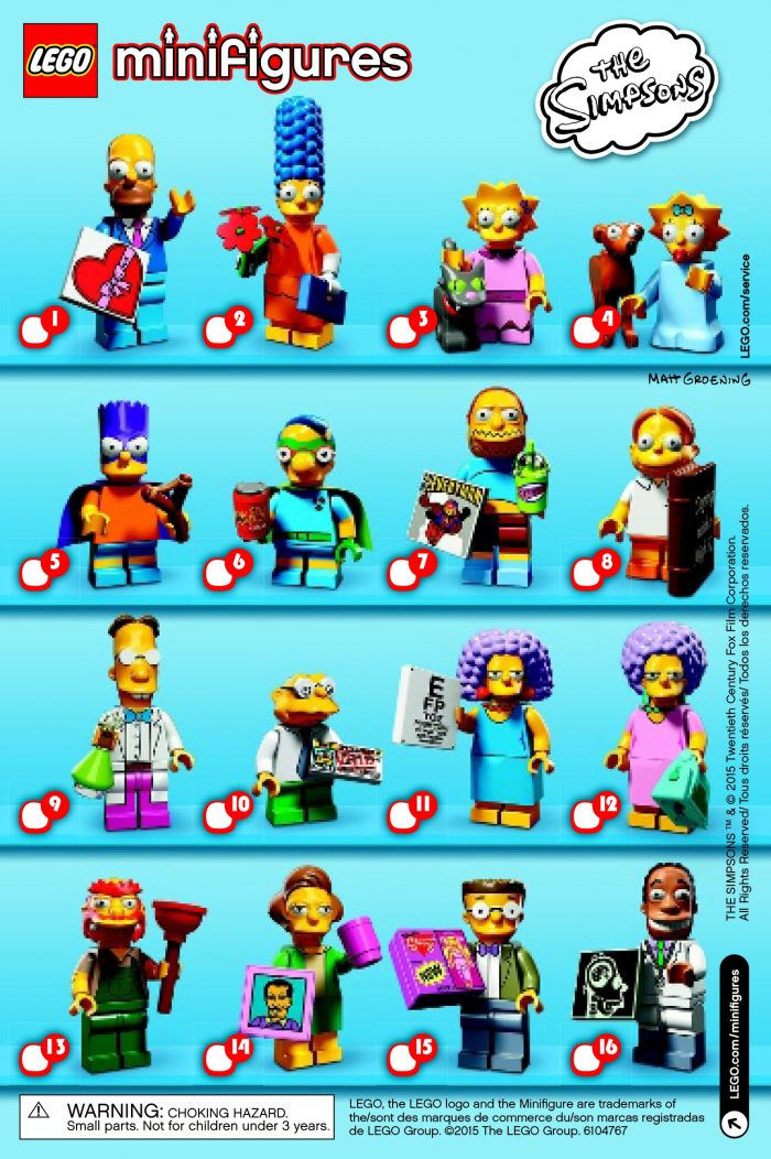 Wallpaper #VLgn2pIBJvJKYCmEXPAr97 Lego Minifigures Sets the Simpsons Series 2 Kids Time