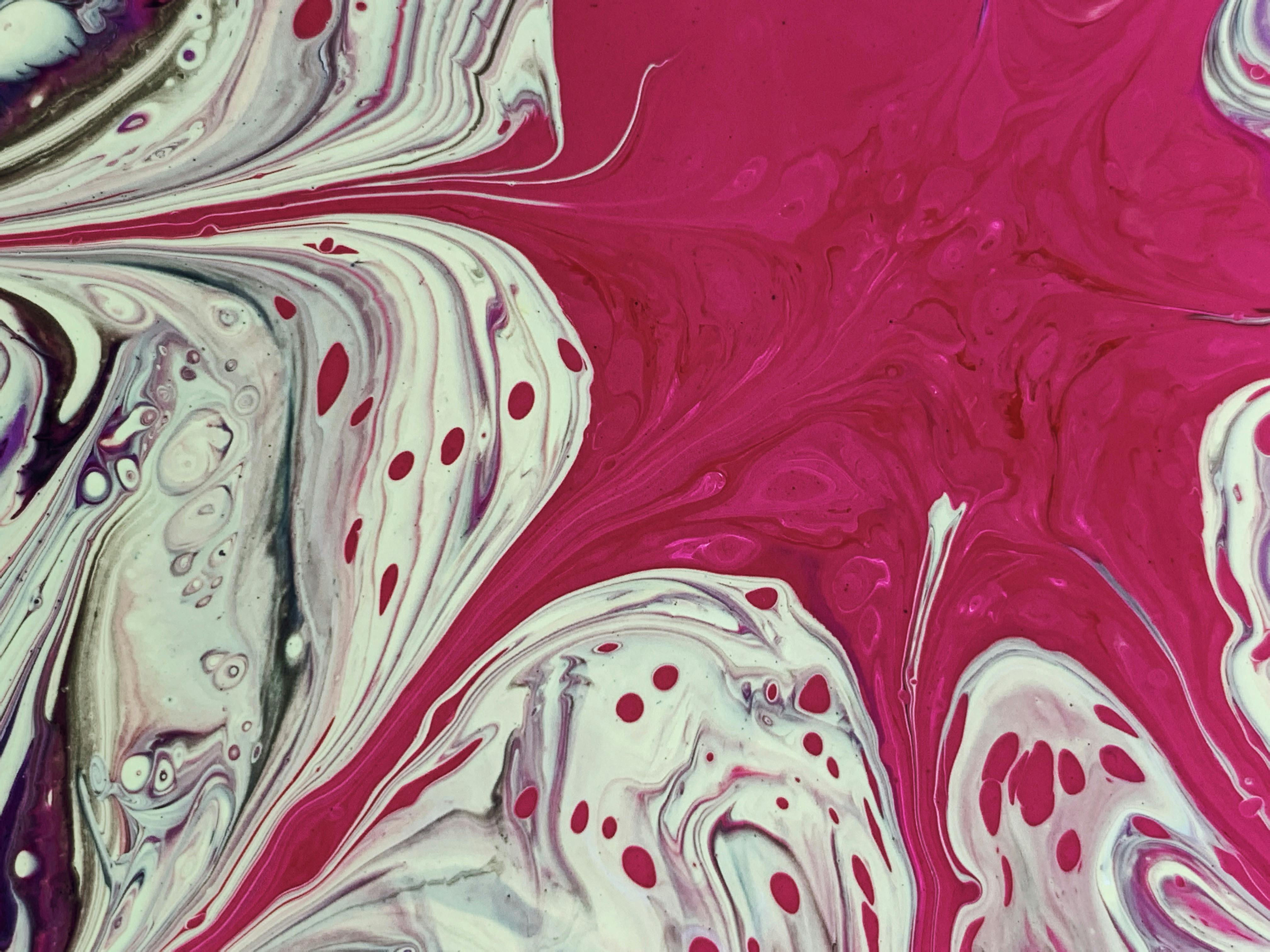 Wallpaper #BGcL6JIBSpphPi3-SDu_45 Red and White Abstract Painting Free Stock Photo