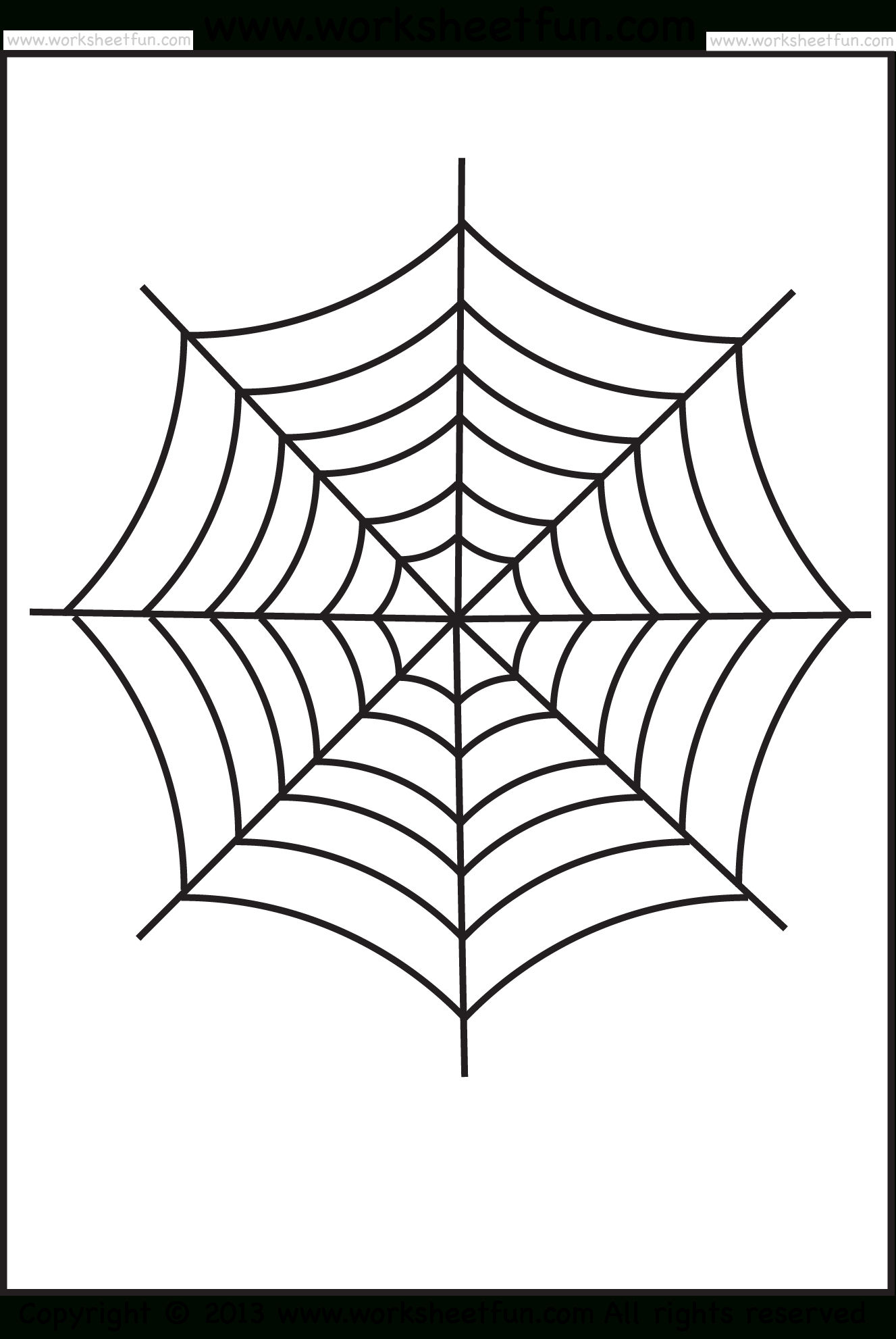 Wallpaper #sQMhZJMBpyOg8YnEWNZf53 Free Printable Spider Web Coloring Pages for Kids Spider Web Stencil
