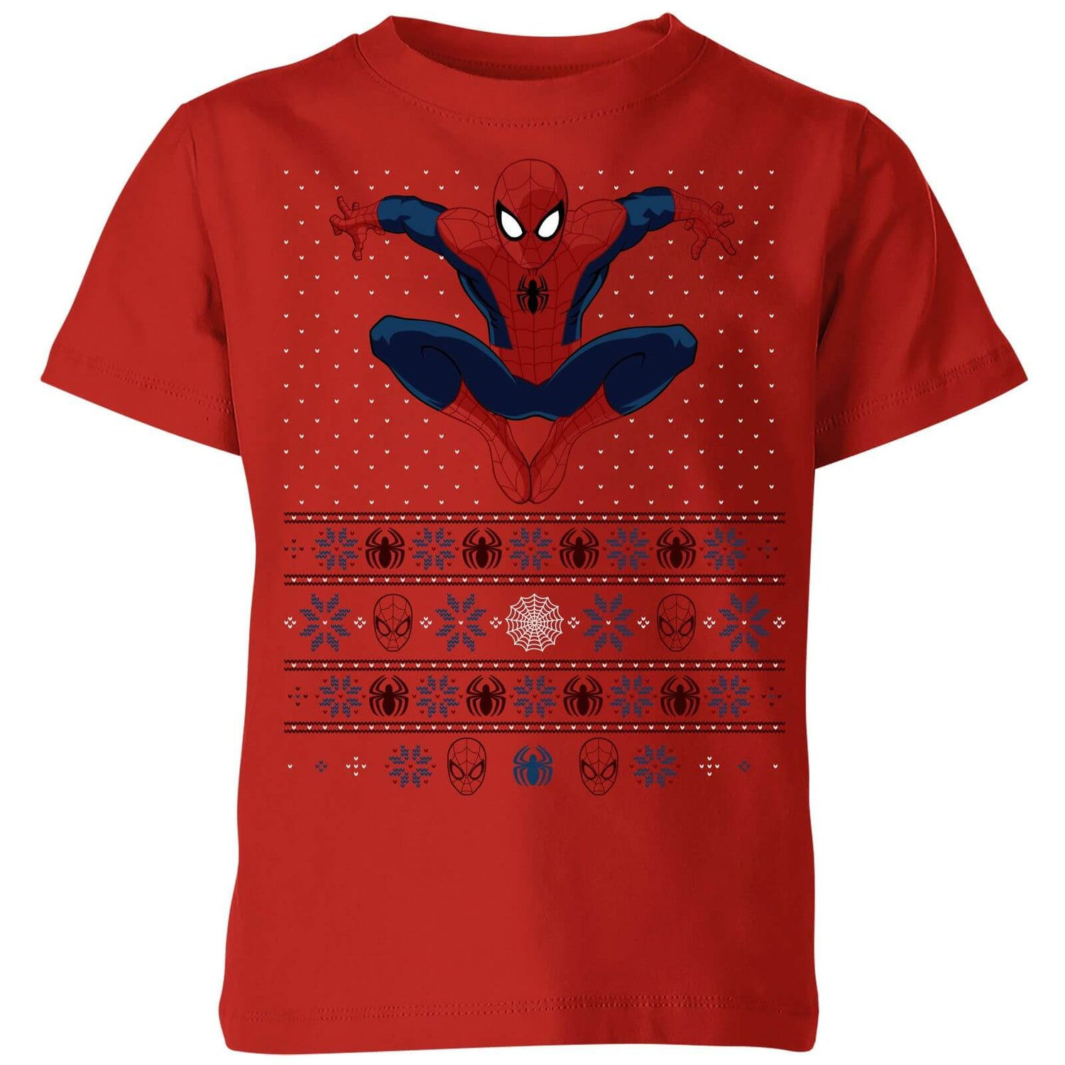 Wallpaper #3zG8NZMB5zzyi_yYz1df16 Marvel Avengers Spider Man Kids Christmas T Shirt Red Clothing Zavvi Uk