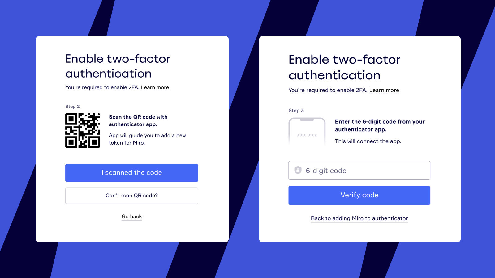 Wallpaper #vbmq3ZIBJvJKYCmEdwEe25 Two Factor Authentication 2fa User Guide Miro Help Center