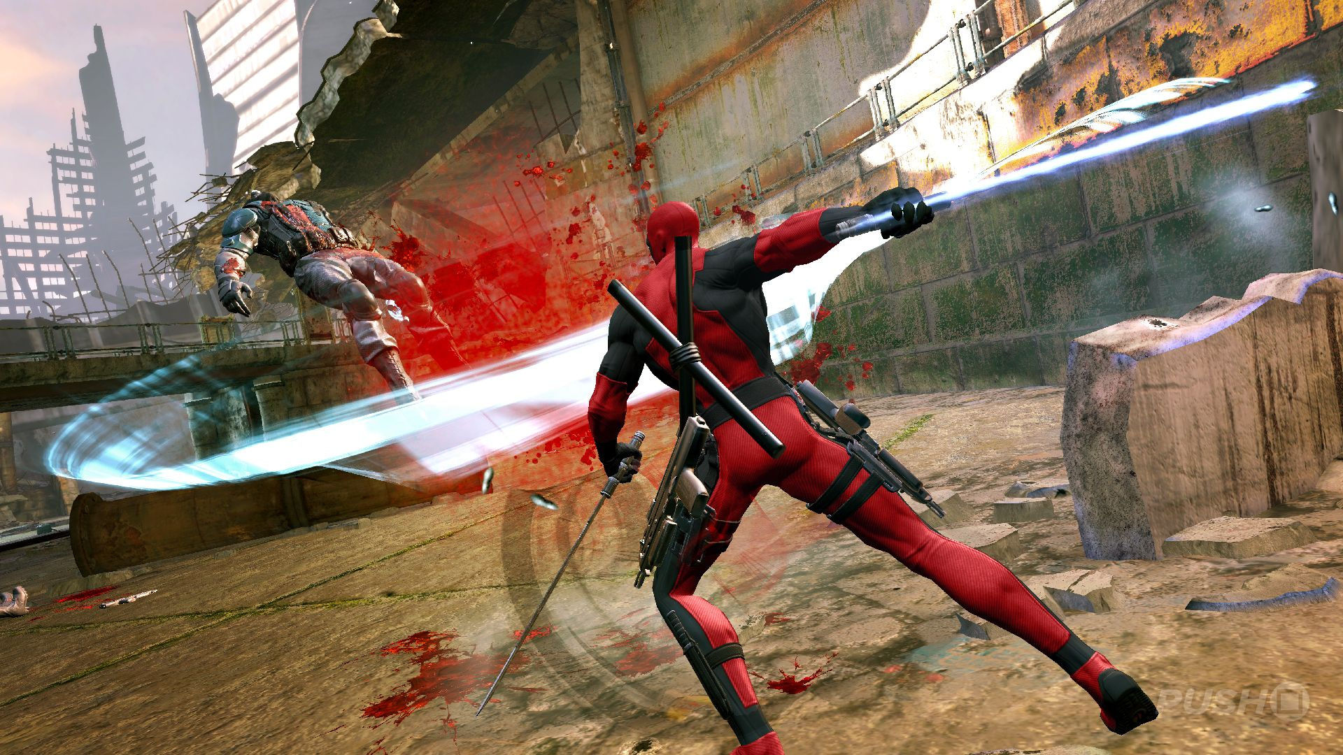 Wallpaper #v2fl9JIBSpphPi3-Xnwt234 Deadpool Review PS4 Push Square