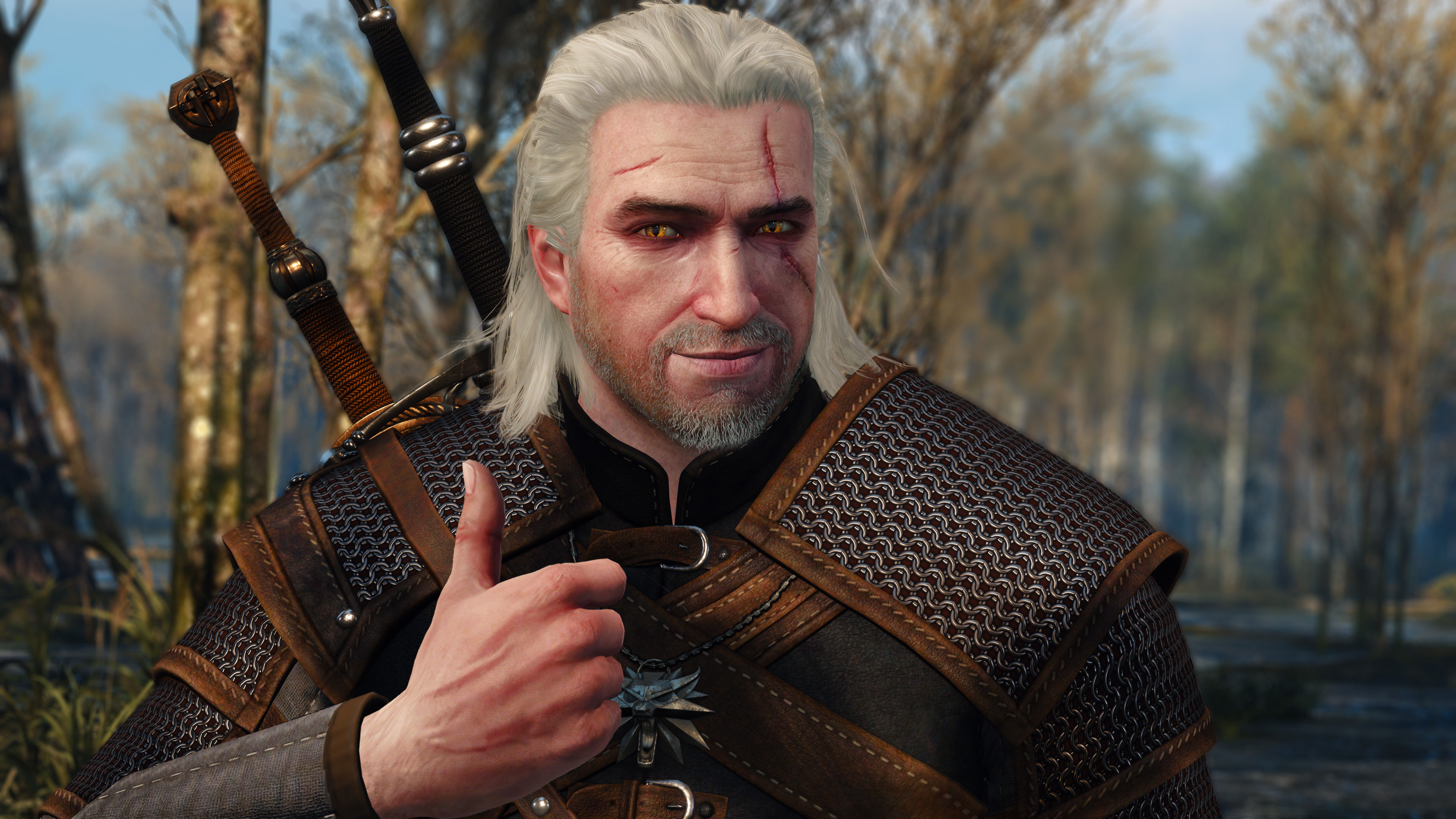 Wallpaper #RkDEMZMBJhL2WPbaNsiW39 Aleatorio Resulta Que the Witcher 039 S Geralt Es Miembro De La
