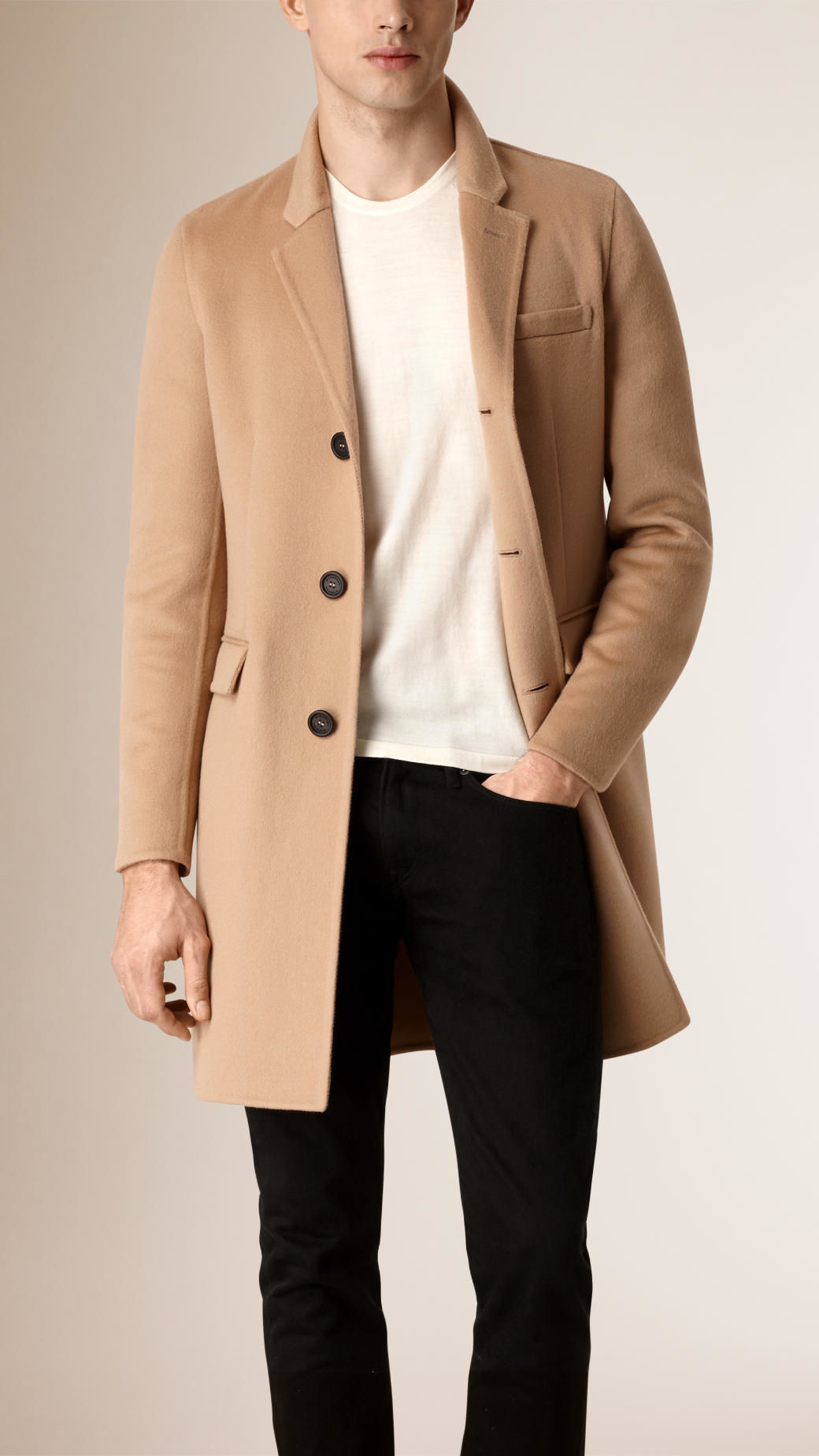 Wallpaper #kyxGSZMB0E1QgA7wmPIG190 Lyst Burberry Tailored Cashmere Coat in Natural for Men