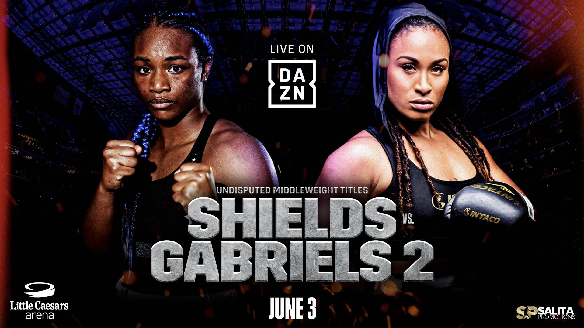 Wallpaper #e2cOBpMBSpphPi3-b78W366 Claressa Shields vs Hanna Gabriels 2 Date Start Time TV Channel and