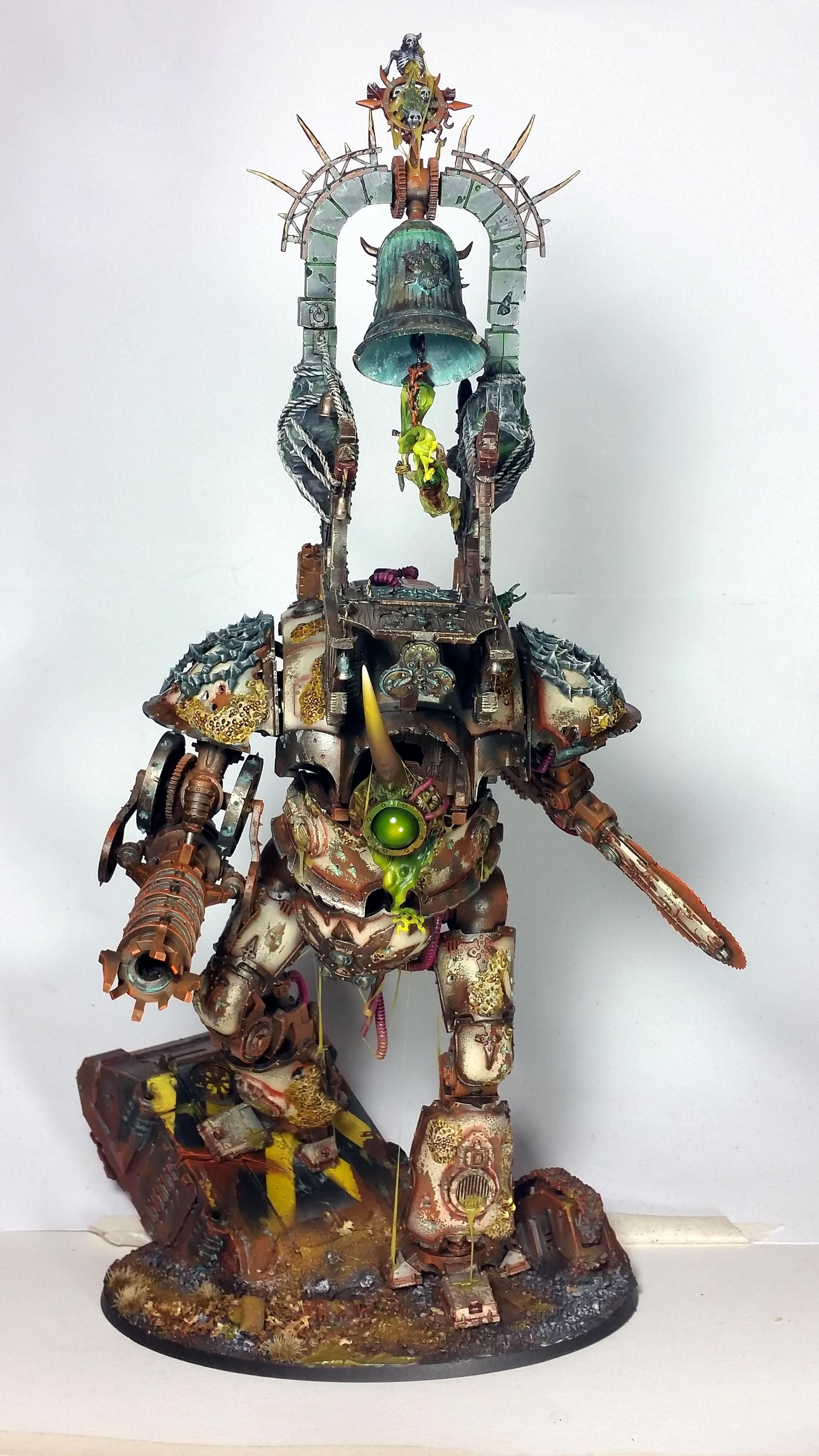 Wallpaper #5XfXJ5MB-pgBXx60OqfB361 Chaos Conversion Knights Nurgle Scavenbell Nurgle Paladin Knight