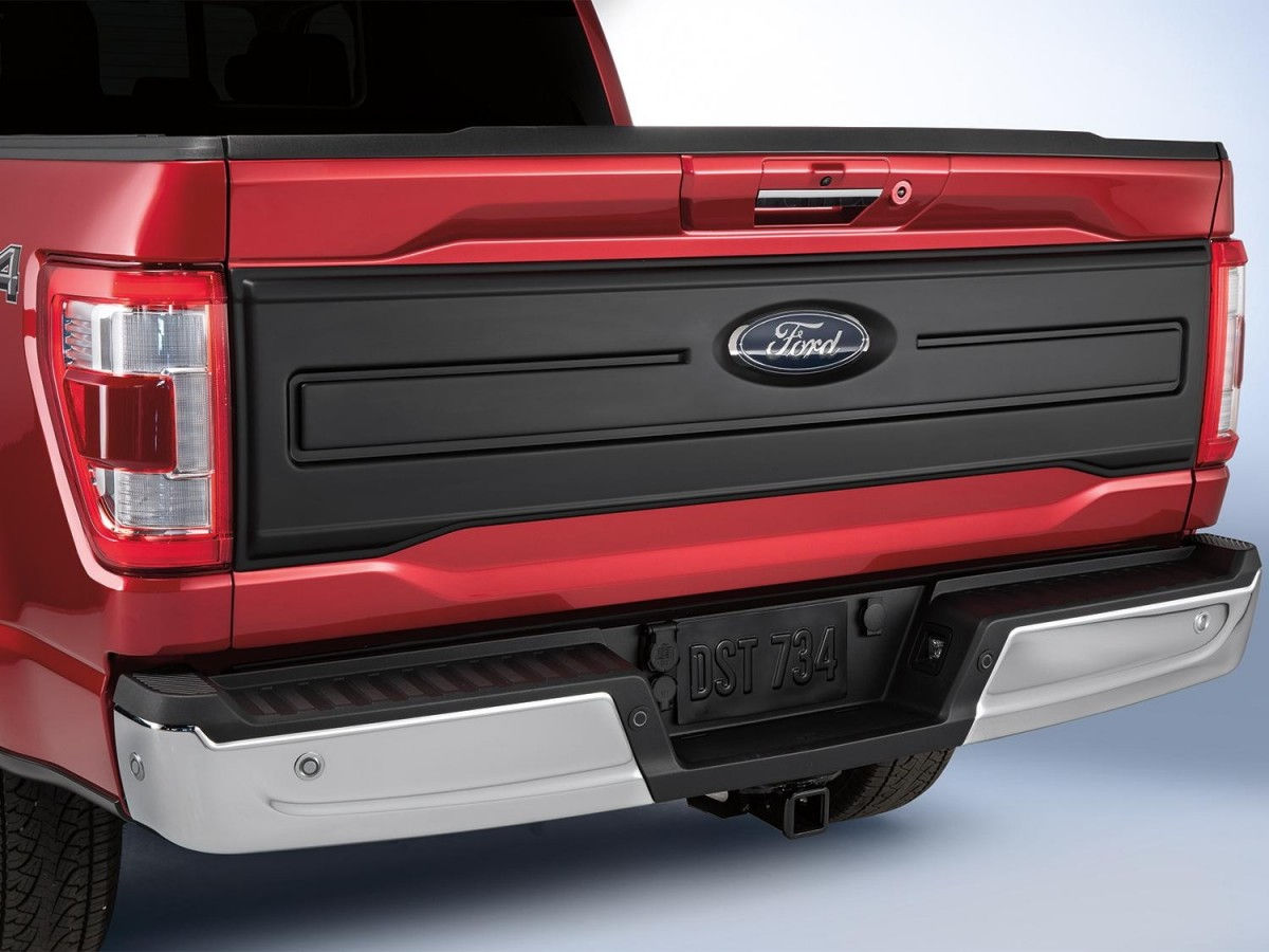 Wallpaper #ZmfT9JIBSpphPi3--nwm151 Genuine Ford Tailgate Applique by Air Design Matte Black Vml3z