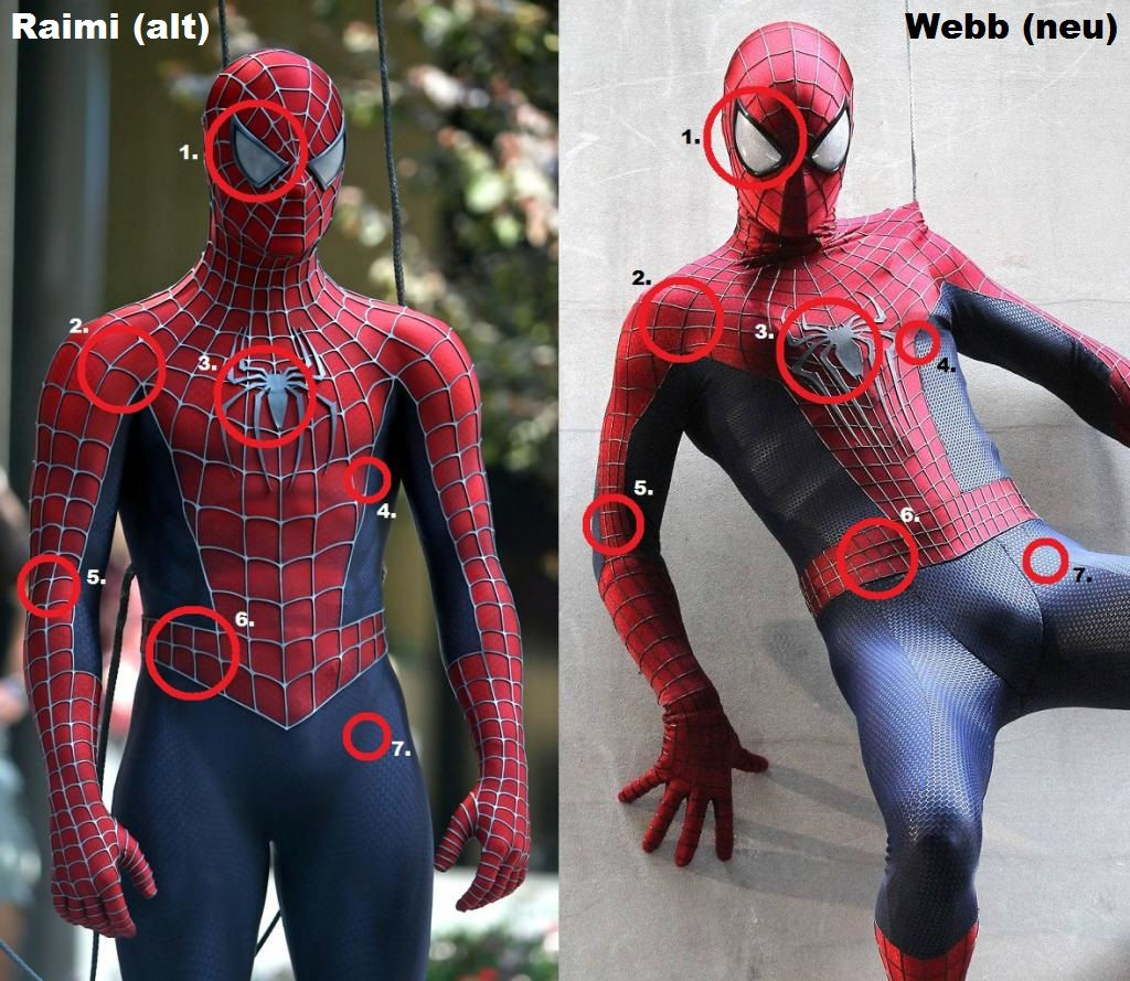 Wallpaper #Hme5DJMBSpphPi3-euDo303 Amazing Spider Man 2 Costume Comparison