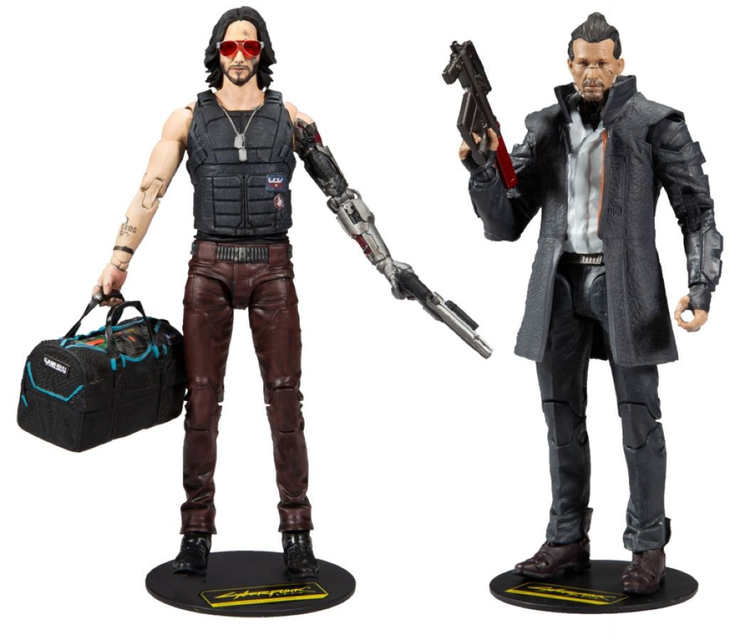 Wallpaper #bqU_OJMBVBiSkHCaEY0z377 Cyberpunk 2077 Wave 02 7 Action Figure Assortment Ikon Collectables
