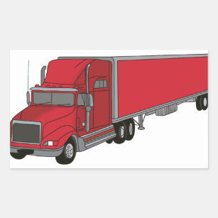 Wallpaper #rbg73JIBJvJKYCmEZfqB261 Semi Truck Stickers Labels Zazzle Uk