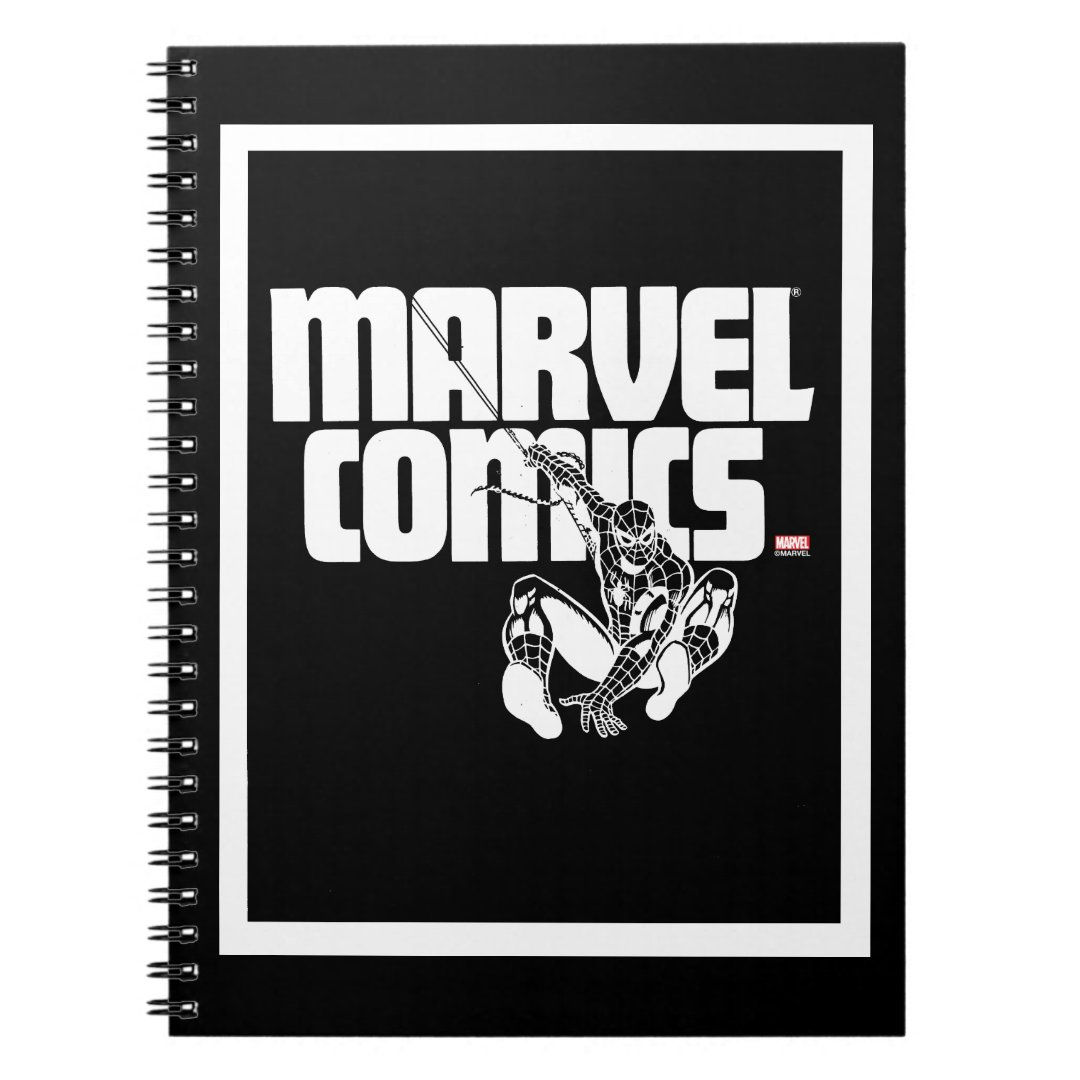 Wallpaper #bttkMpMB3oUMxGFS_z35326 Spider Man Web Swinging Marvel Comics Graphic Notebook Zazzle