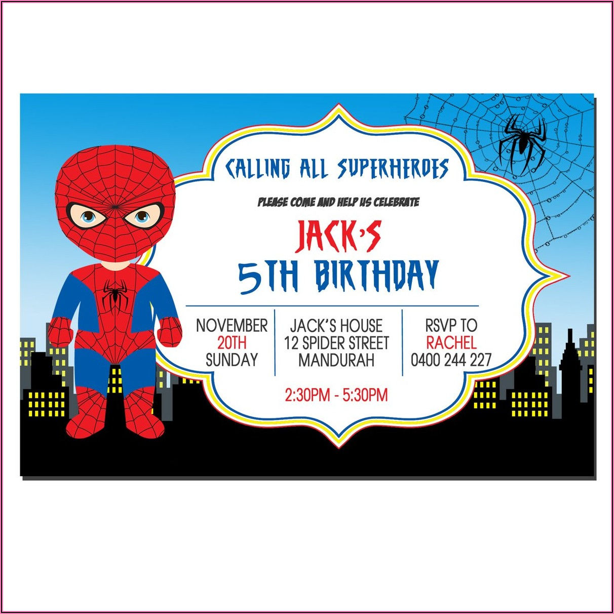 Wallpaper #z2cG6ZIBSpphPi3-dT9L249 Spiderman Birthday Invitation Designs Invitations Resume Examples