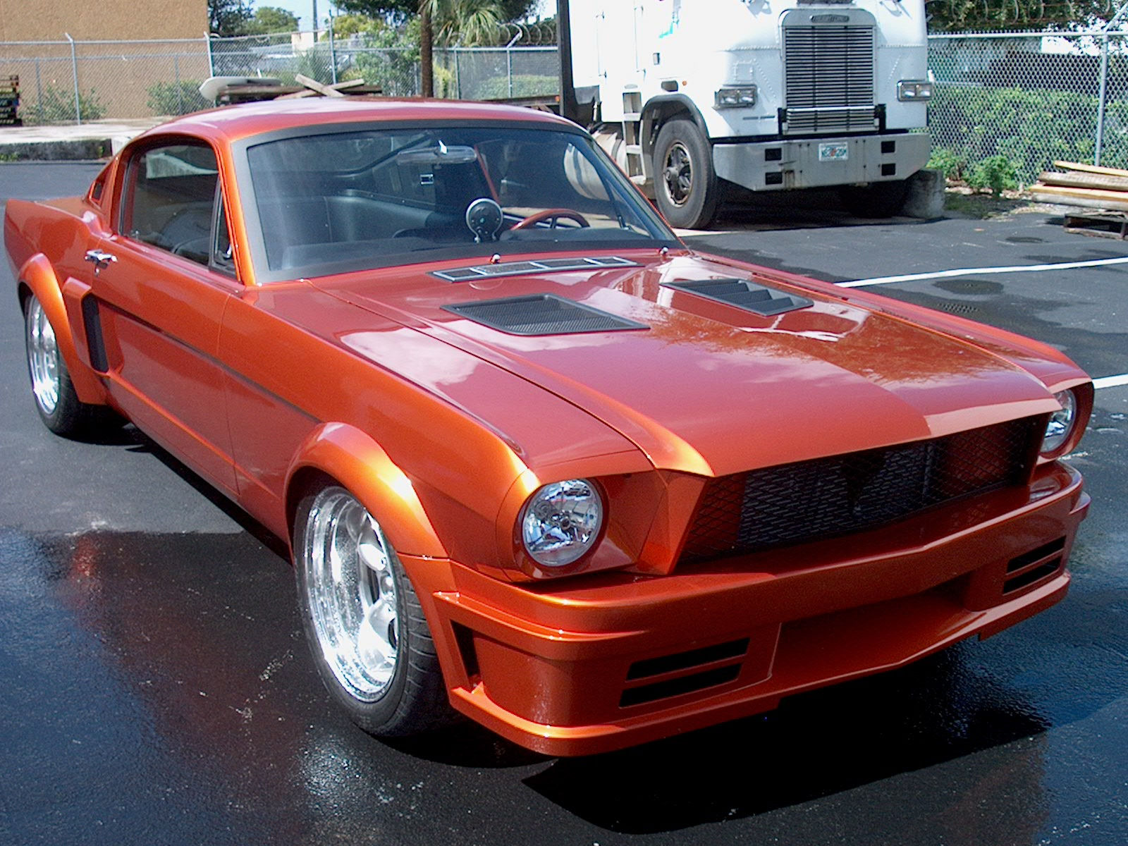 Wallpaper #emfoDpMBSpphPi3-tOzR89 Check Out This 1966 Mustang Fastback Blazing Copper
