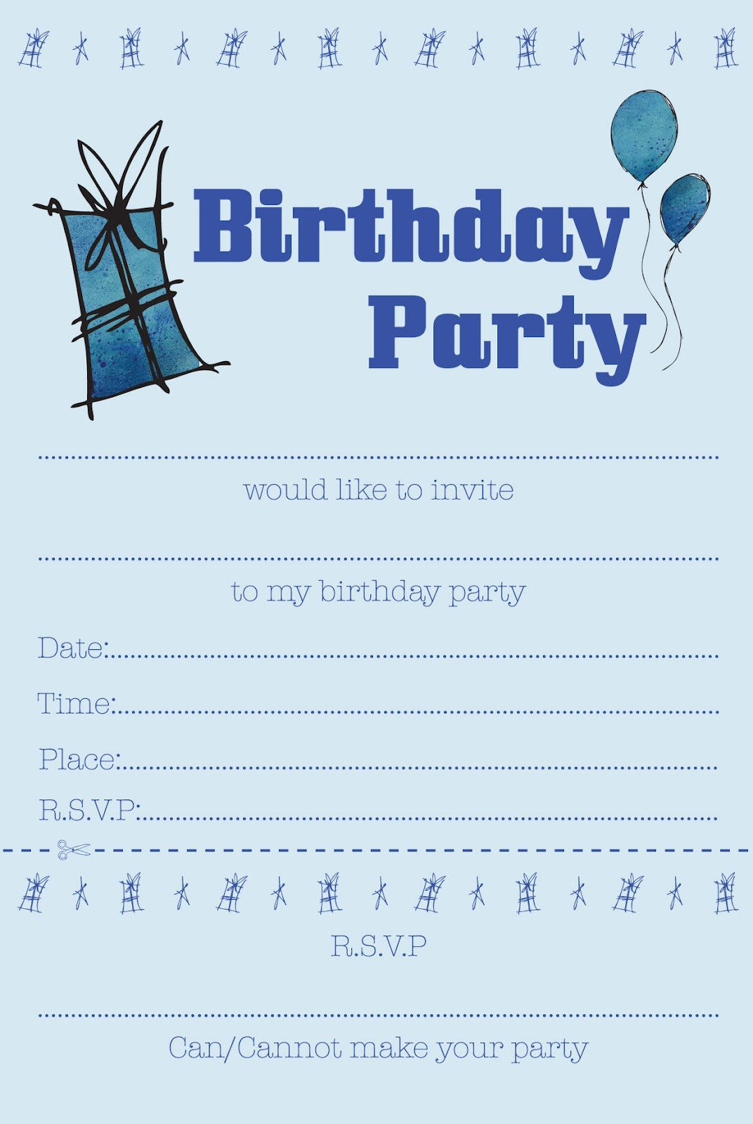 Wallpaper #3bd22 Free Printable Birthday Invitations Crazy Little Projects Free 62